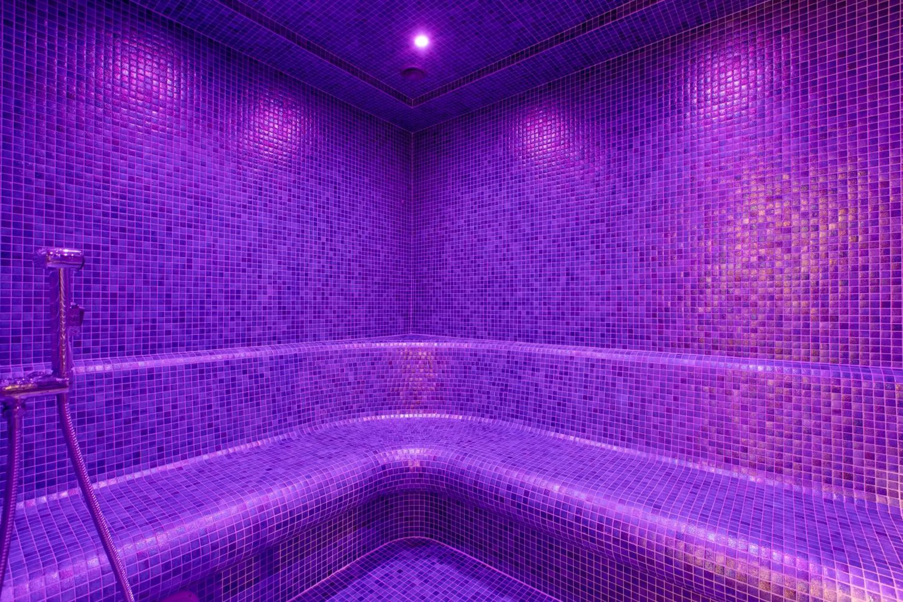 Steam room in Amber Park Spa