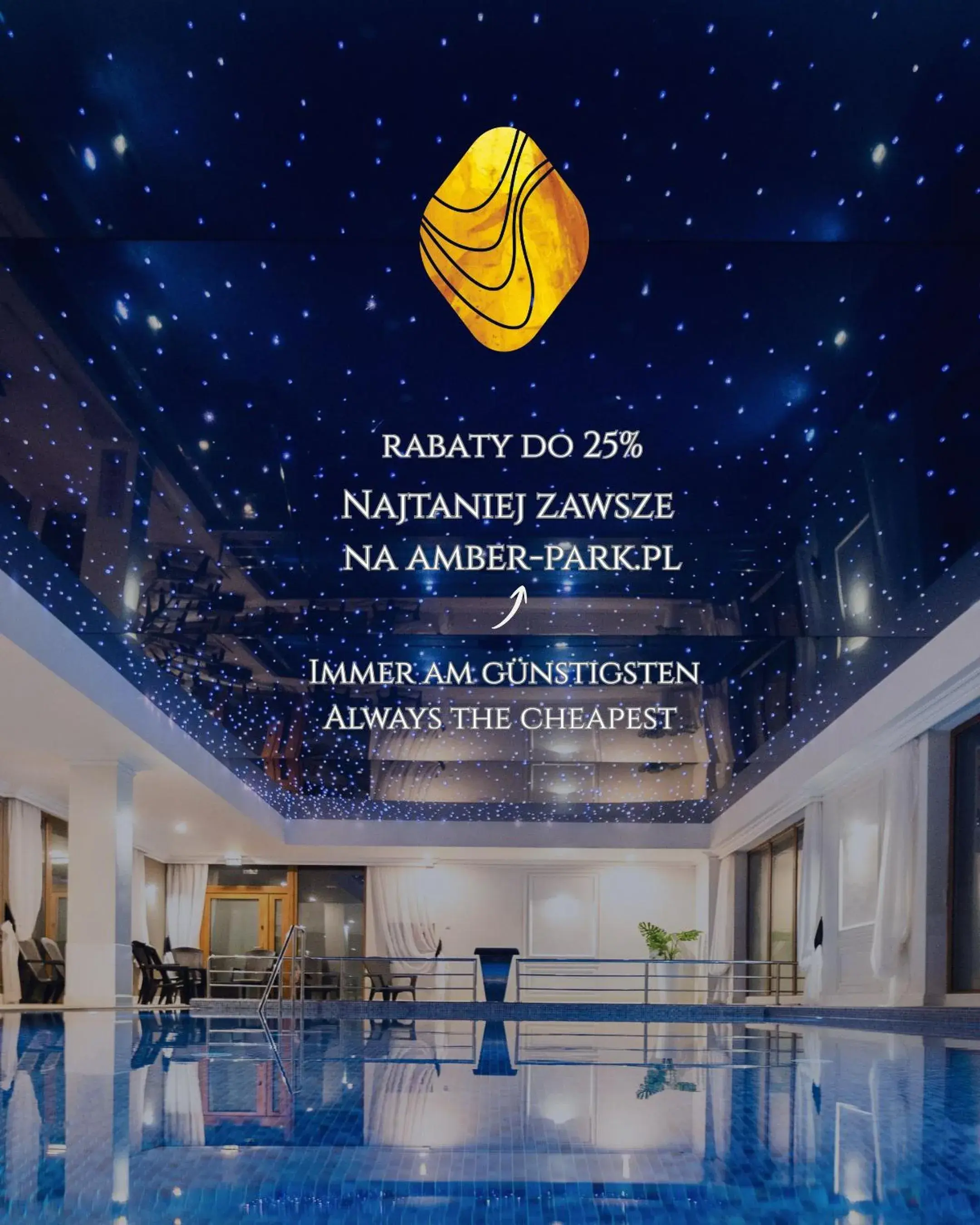 Swimming pool in Amber Park Spa Swimming pool in Amber Park Spa