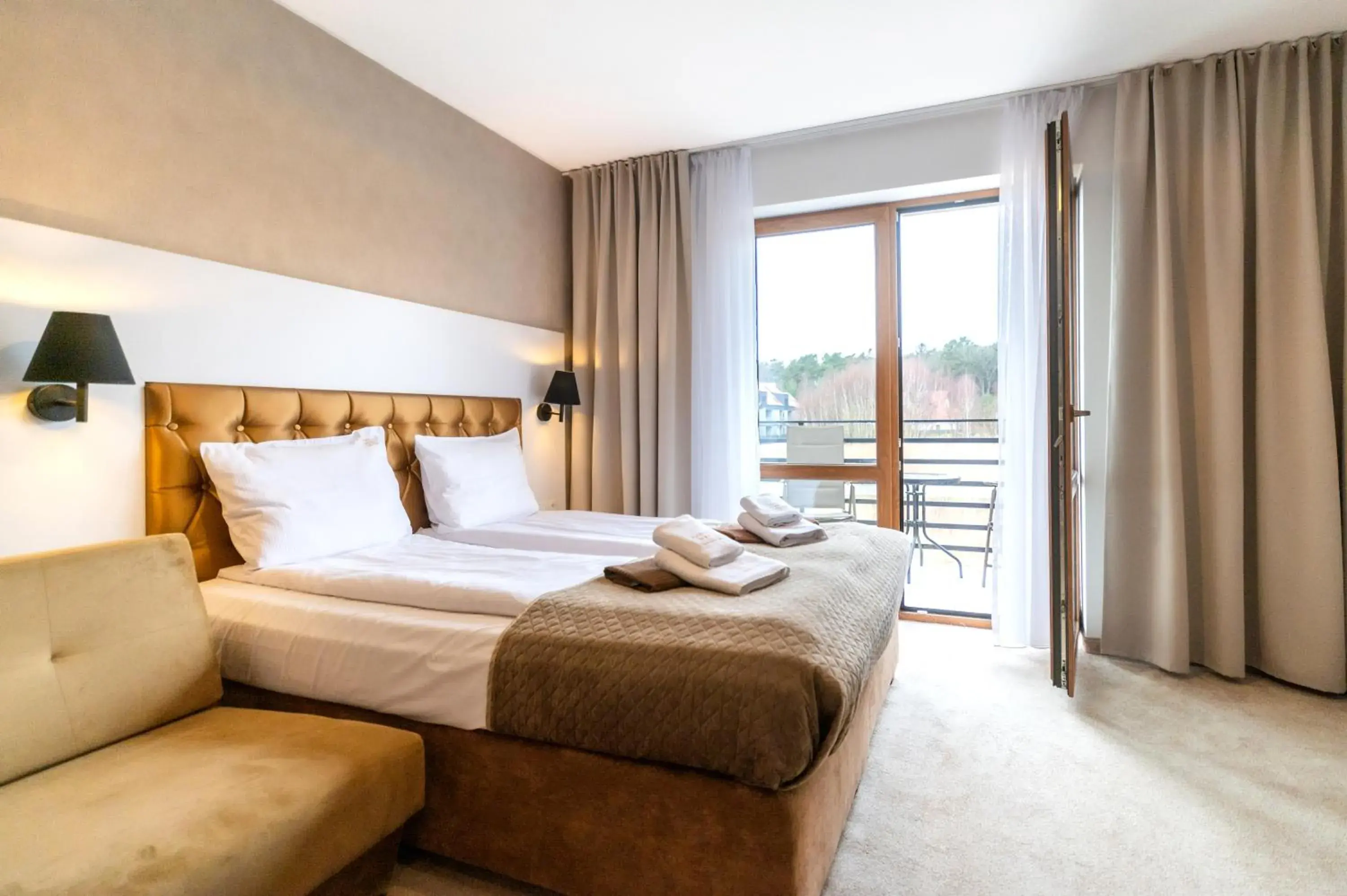 Triple Room with Balcony or Terrace in Amber Park Spa Triple Room with Balcony or Terrace in Amber Park Spa