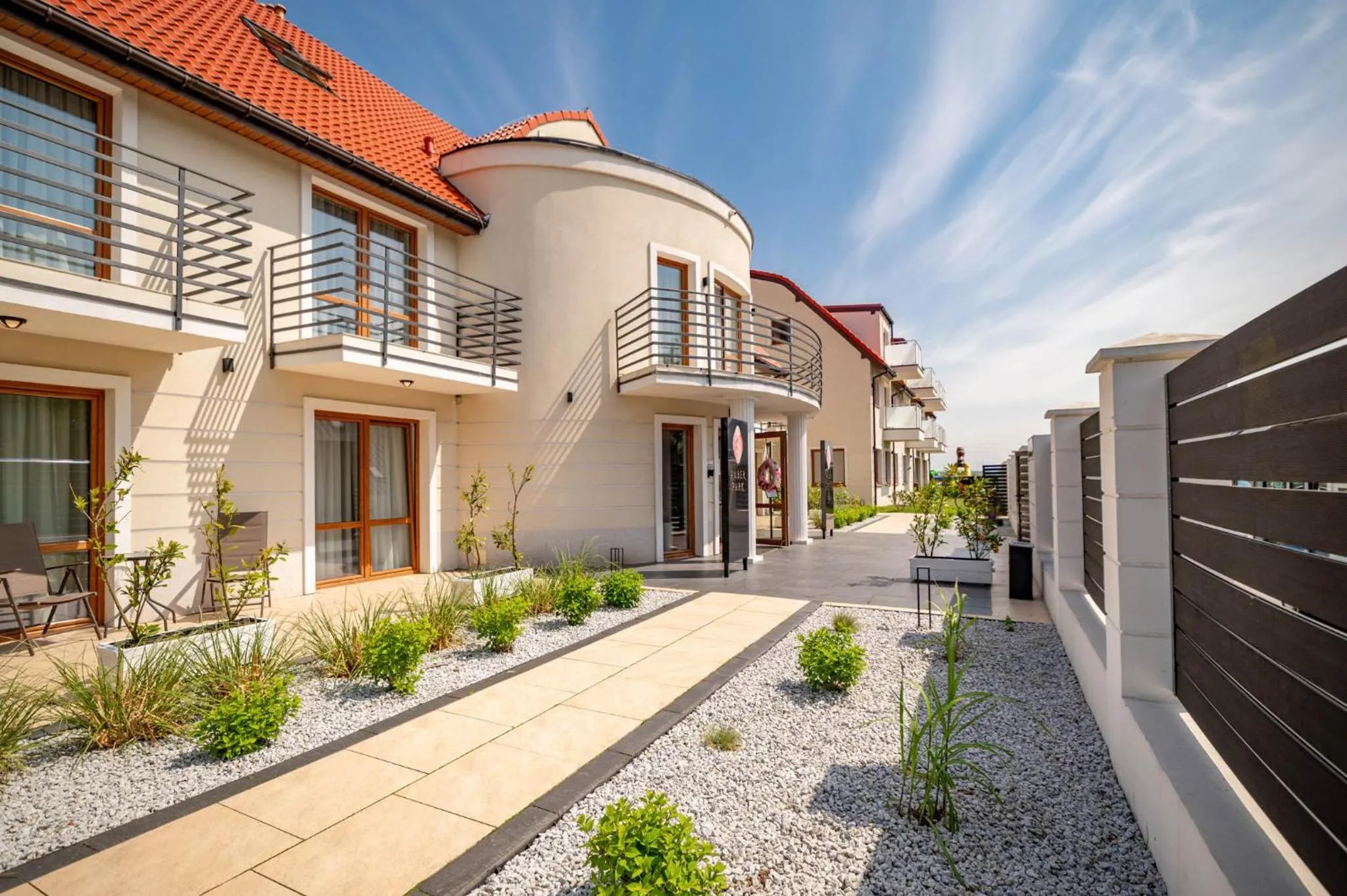 Property building in Amber Park Spa