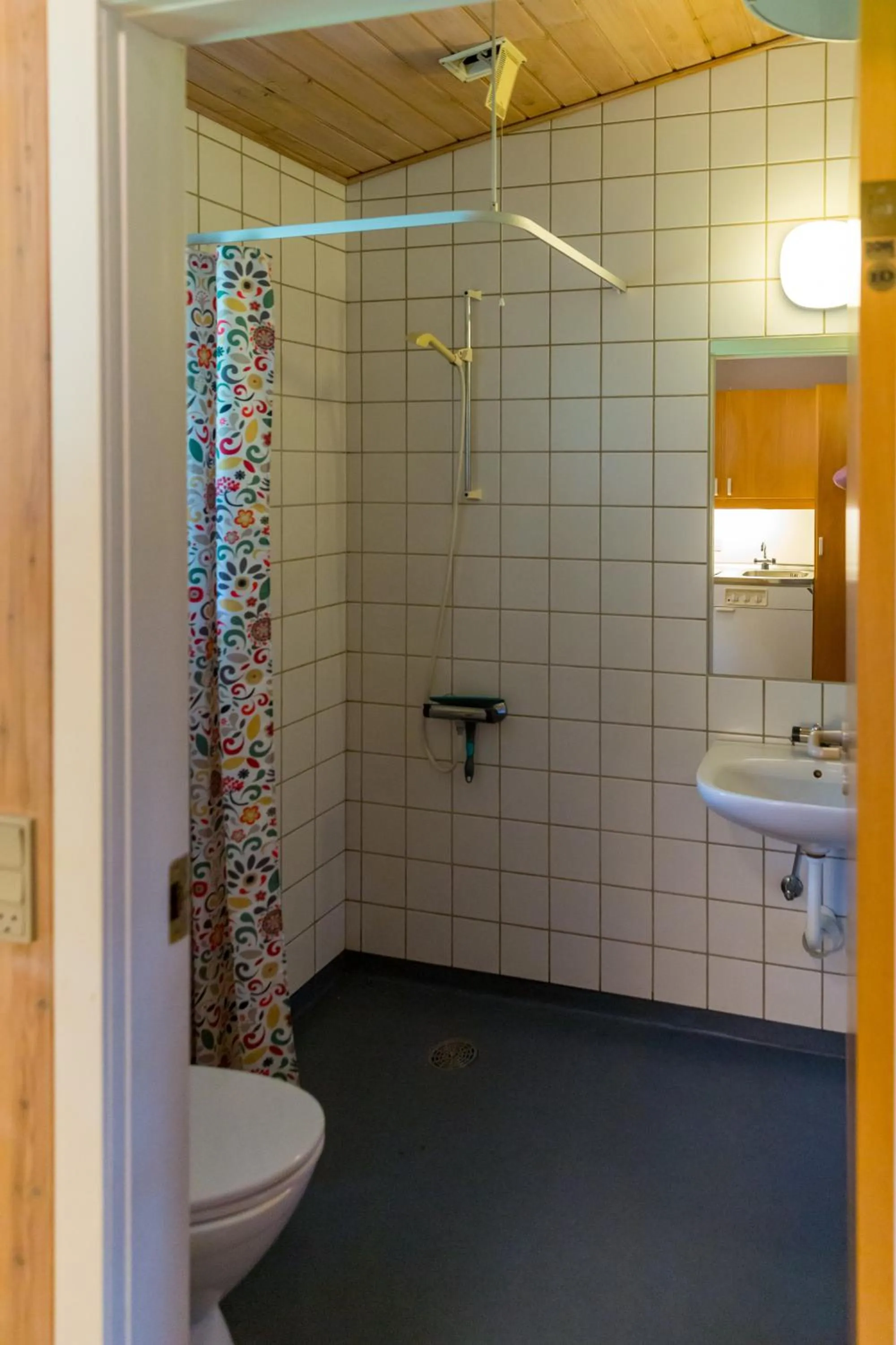 Shower in Ansager Hotel og Hytteby