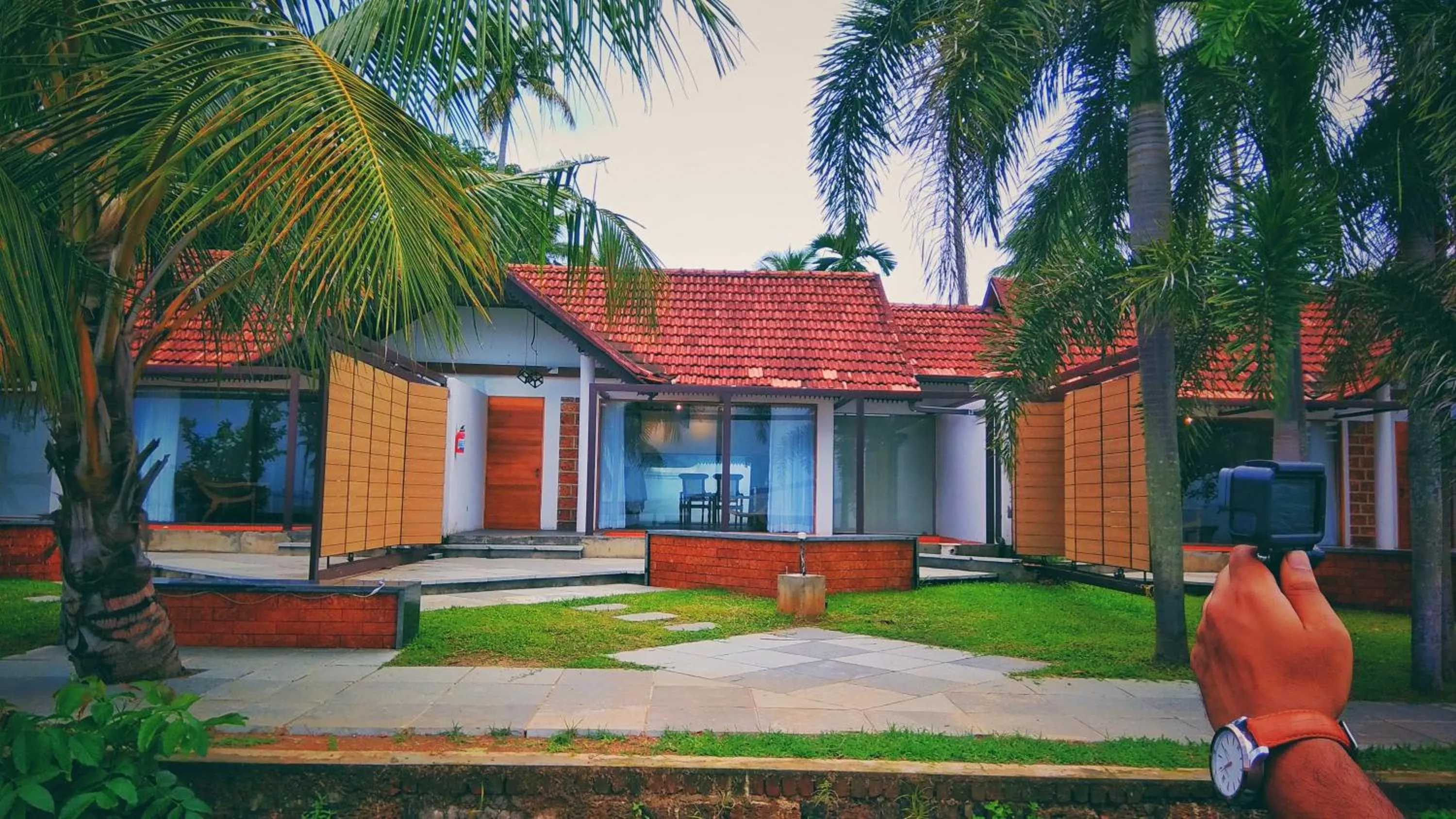 Property building in Punnamada Resort