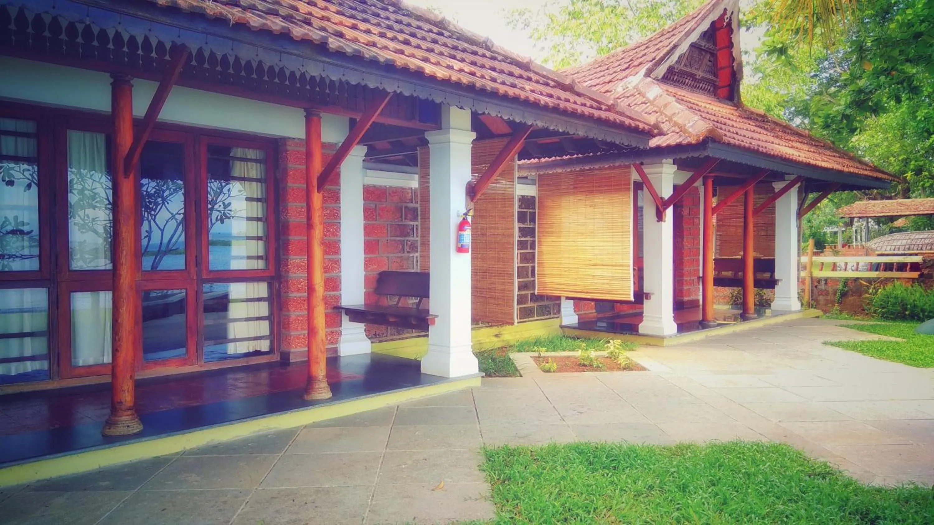 Property building in Punnamada Resort