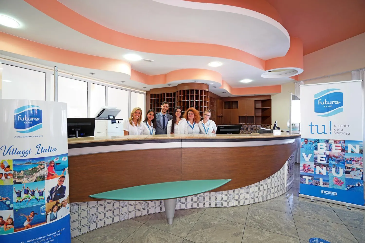 Lobby or reception in Futura Club Itaca Nausicaa