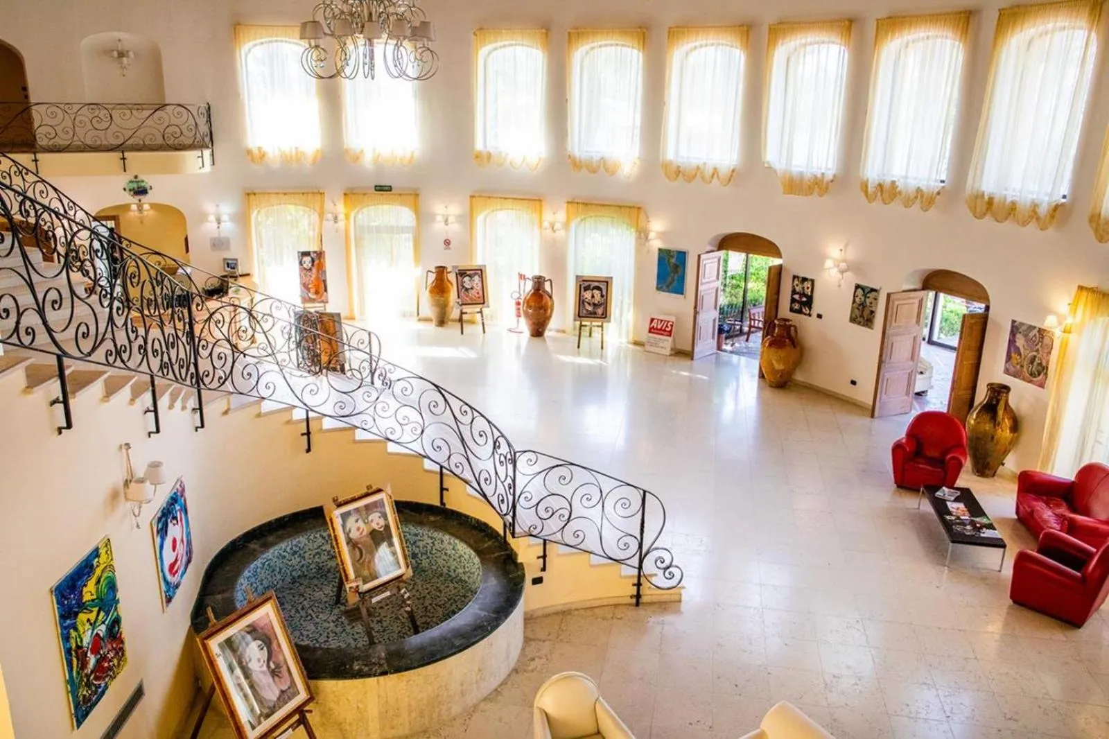 Lobby or reception in TH Le Castella - Baia degli Dei Village