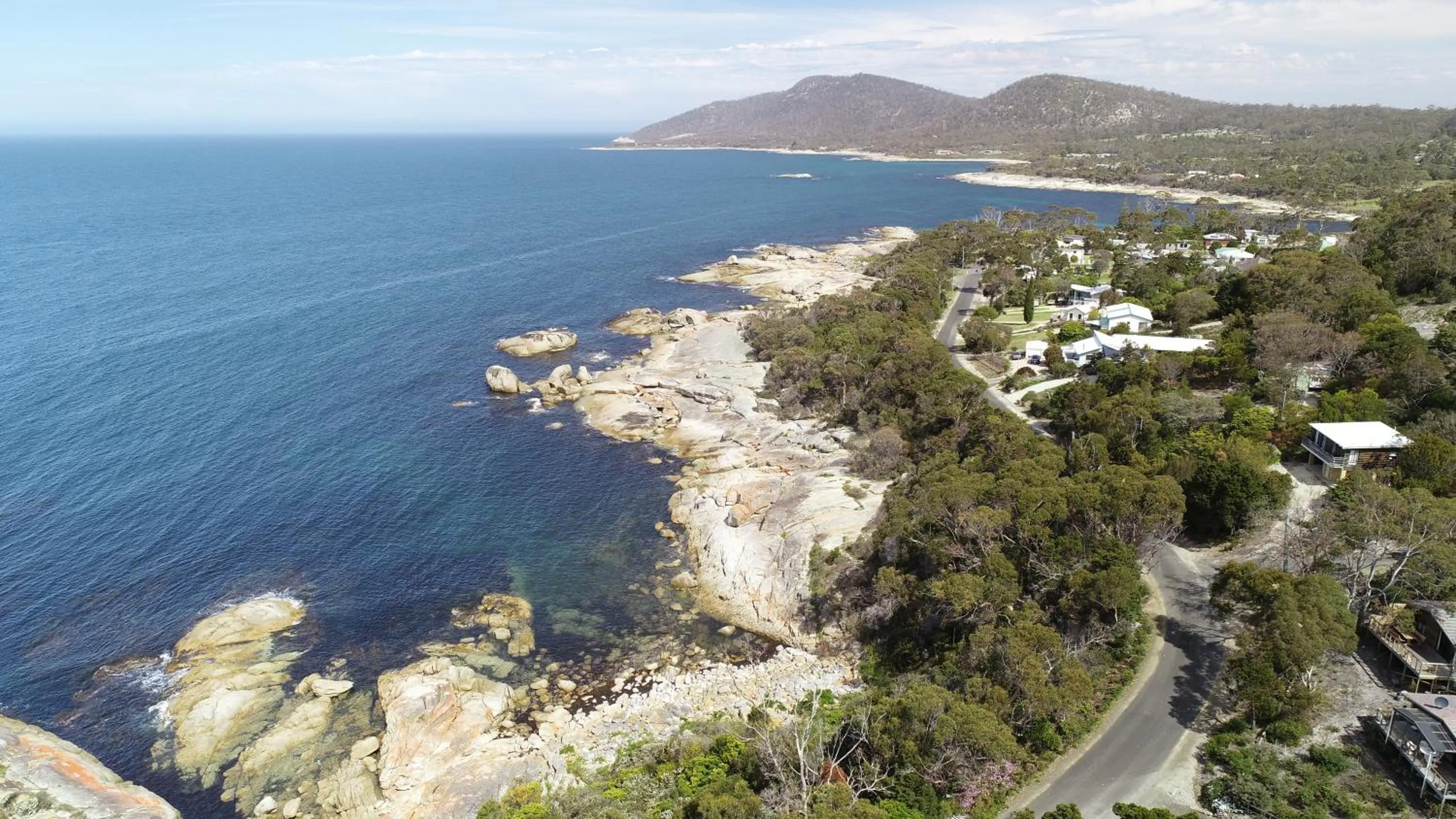 Natural landscape in Bicheno by the Bay