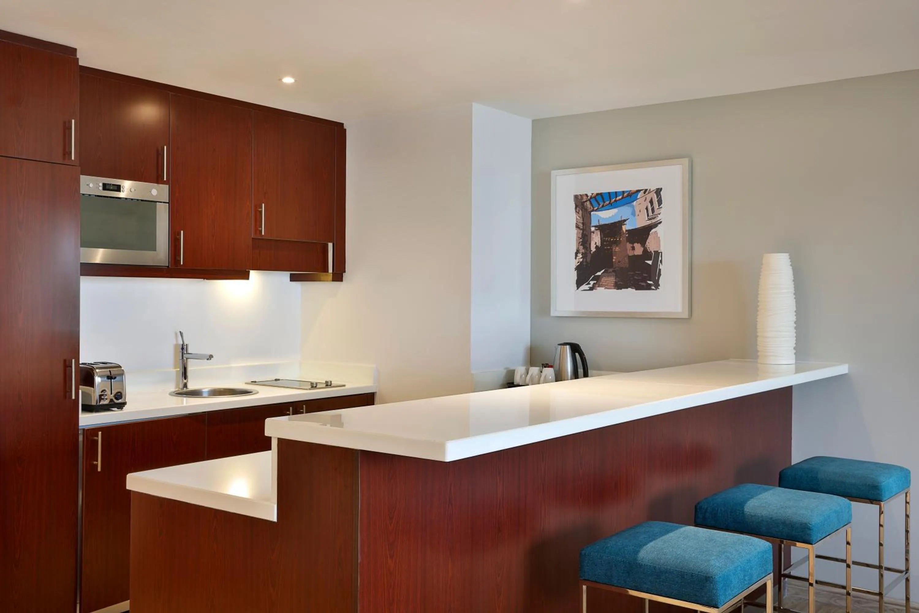 Kitchen or kitchenette in Hilton Dubai The Walk