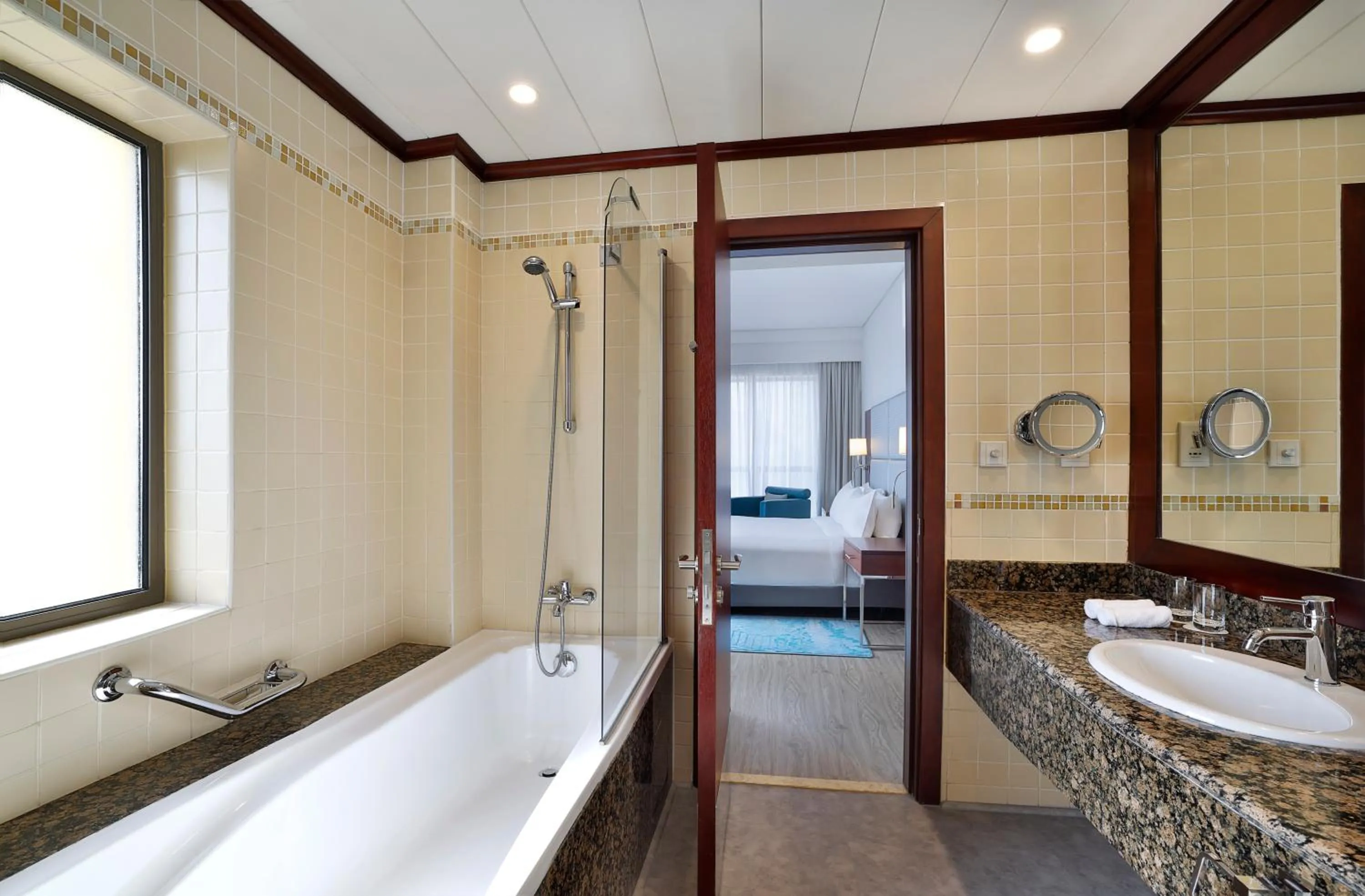 Bathroom in Hilton Dubai The Walk