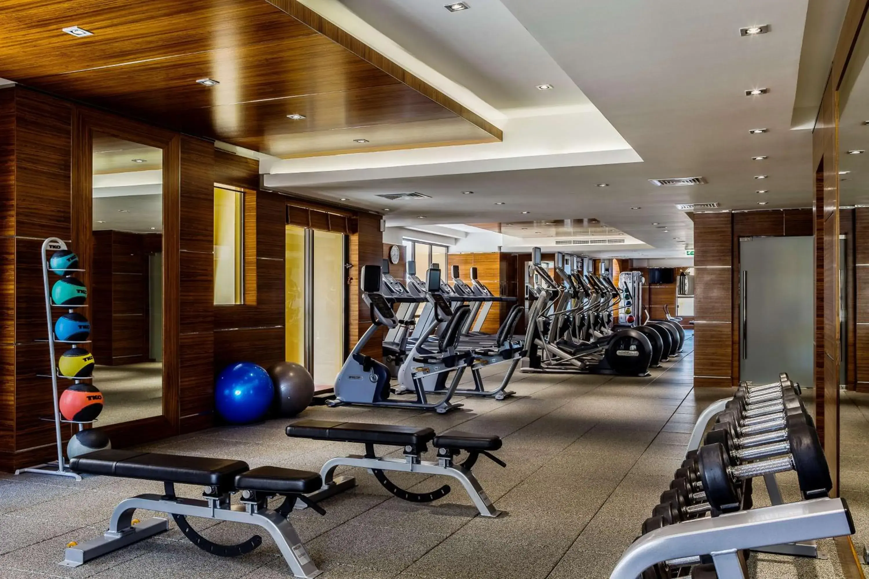 Fitness centre/facilities in Hilton Dubai The Walk Fitness centre/facilities in Hilton Dubai The Walk