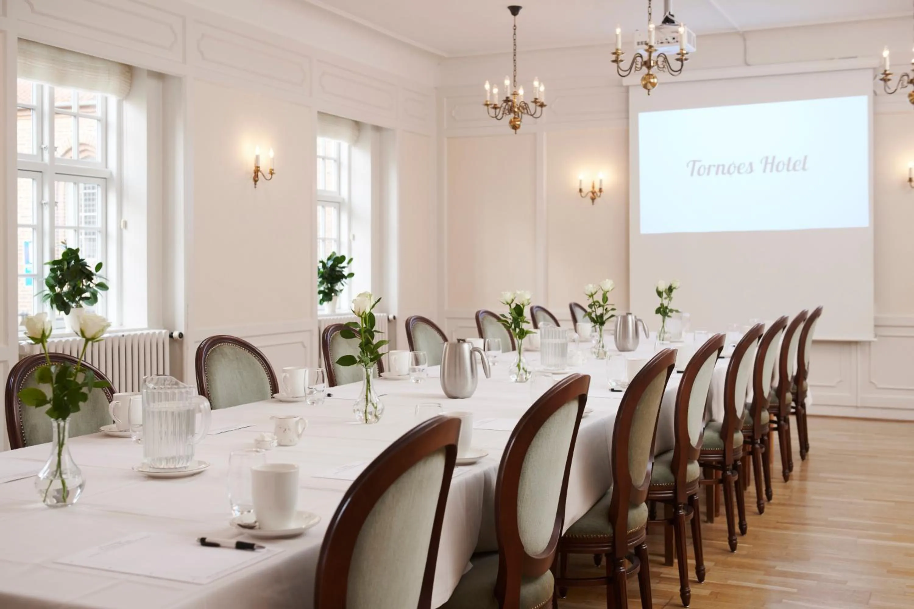 Meeting/conference room in Tornøes Hotel