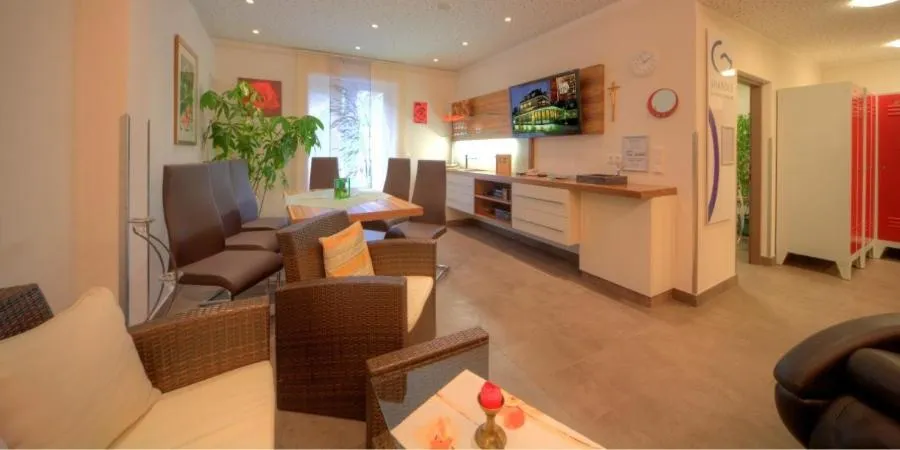 Lounge or bar in Parkhotel Neubauer