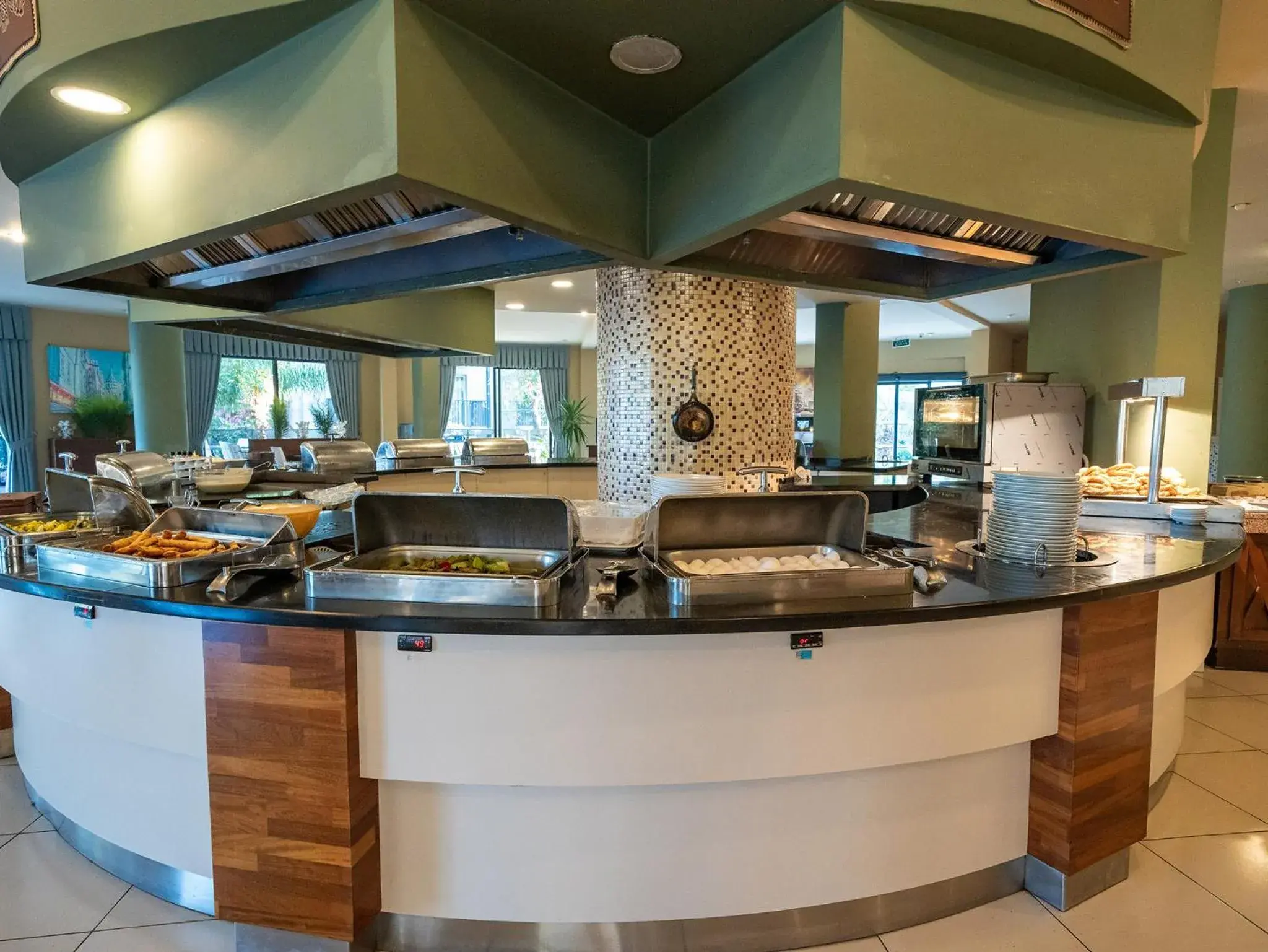 Buffet breakfast in Bodrum Beach Resort Buffet breakfast in Bodrum Beach Resort