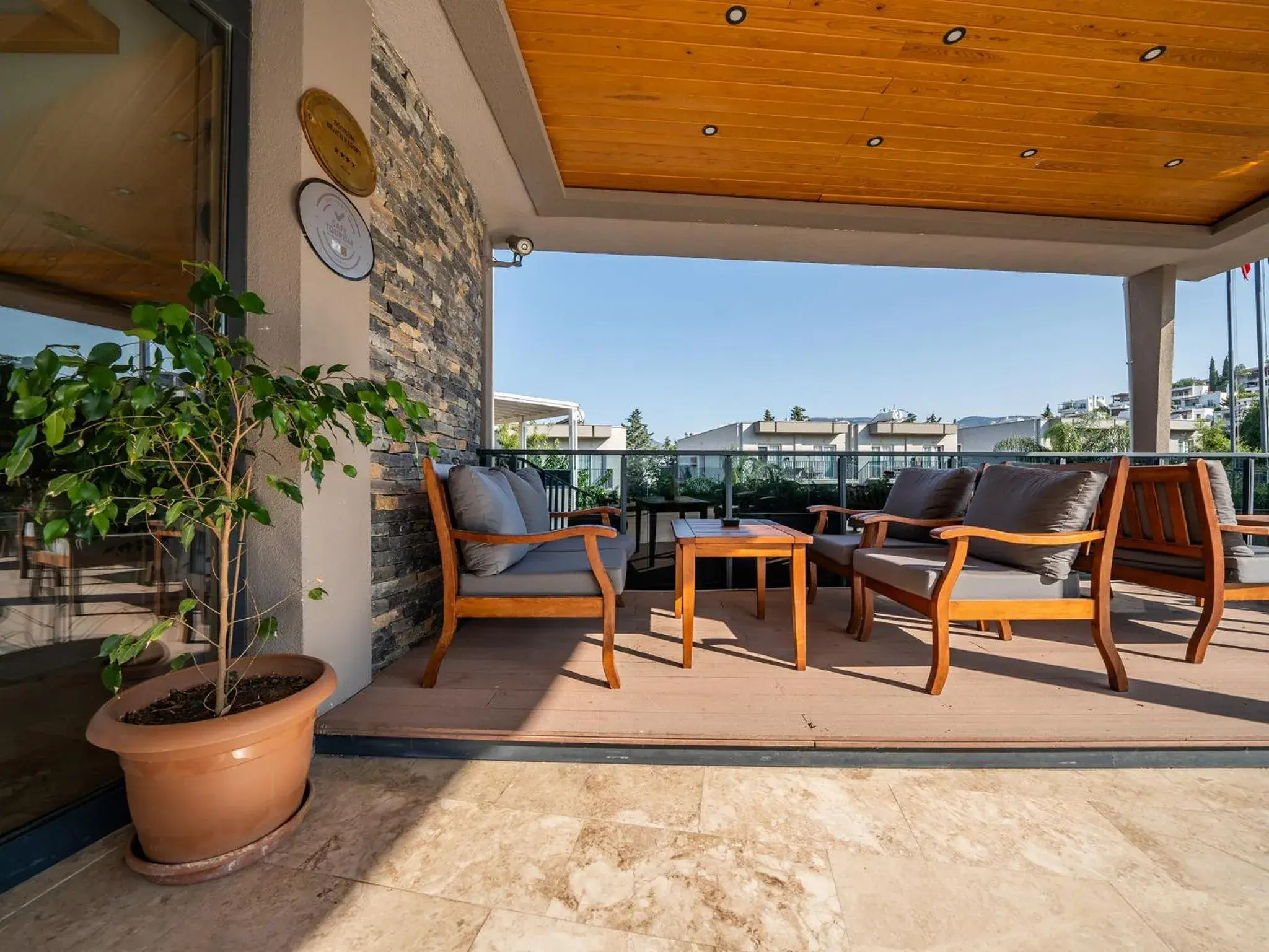 Facade/entrance in Bodrum Beach Resort Facade/entrance in Bodrum Beach Resort