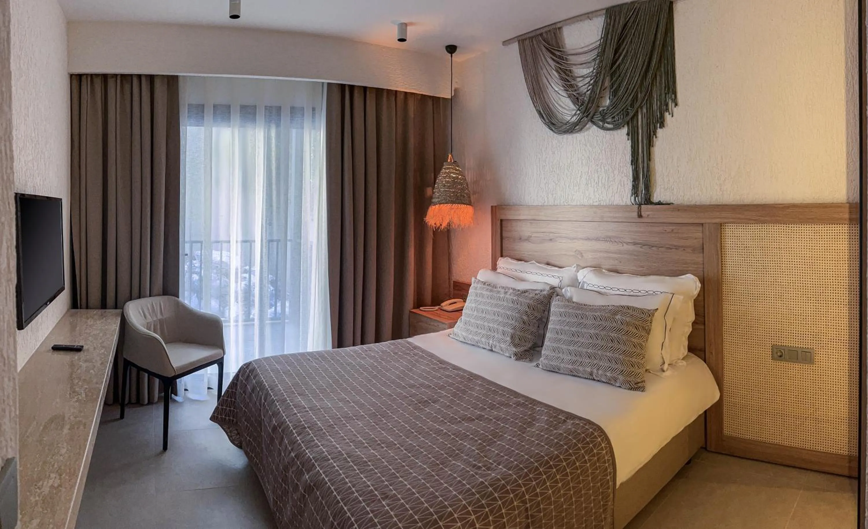 Bed in Bodrum Beach Resort