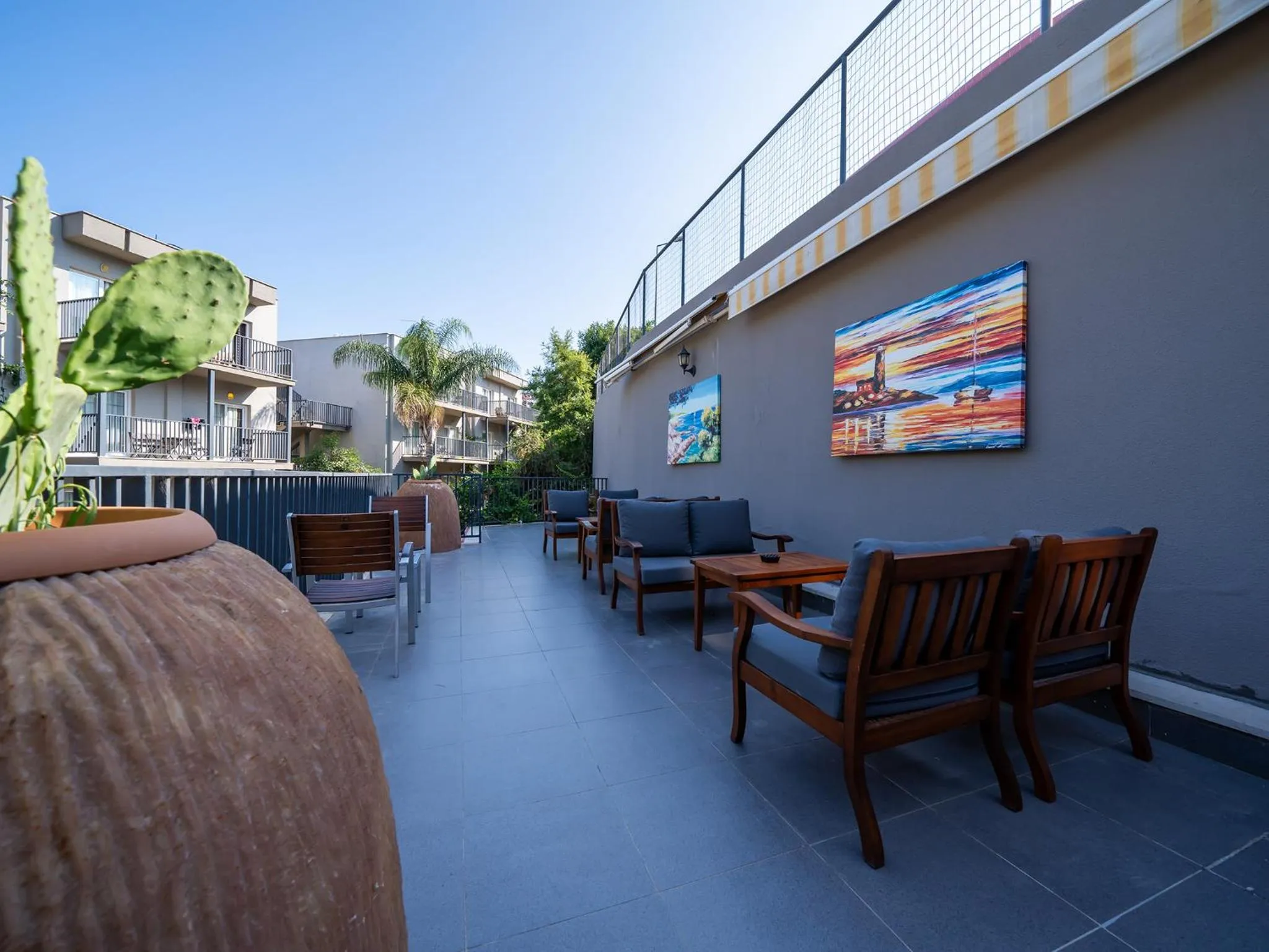 Seating area in Bodrum Beach Resort