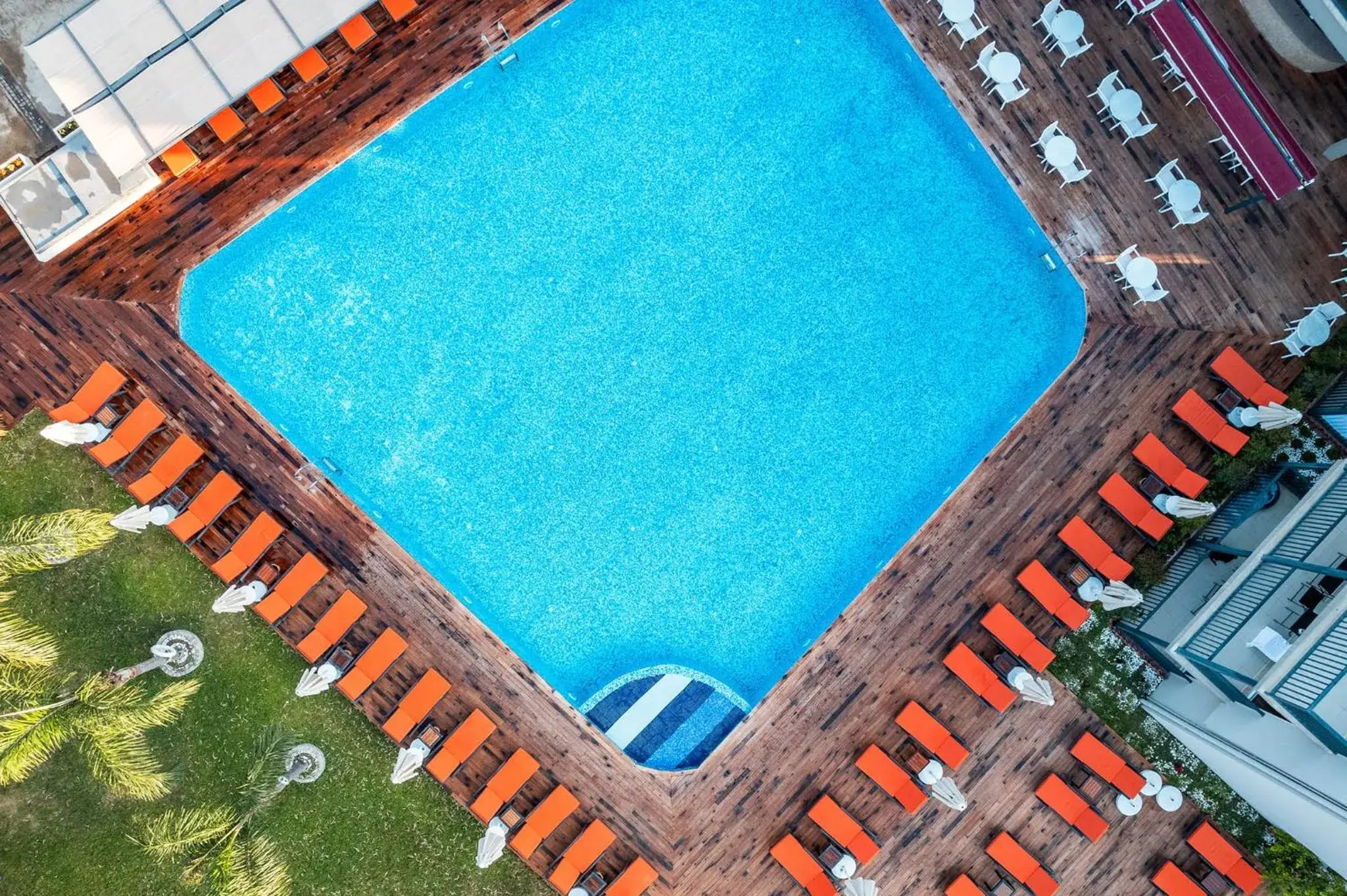 Pool view in Bodrum Beach Resort Pool view in Bodrum Beach Resort