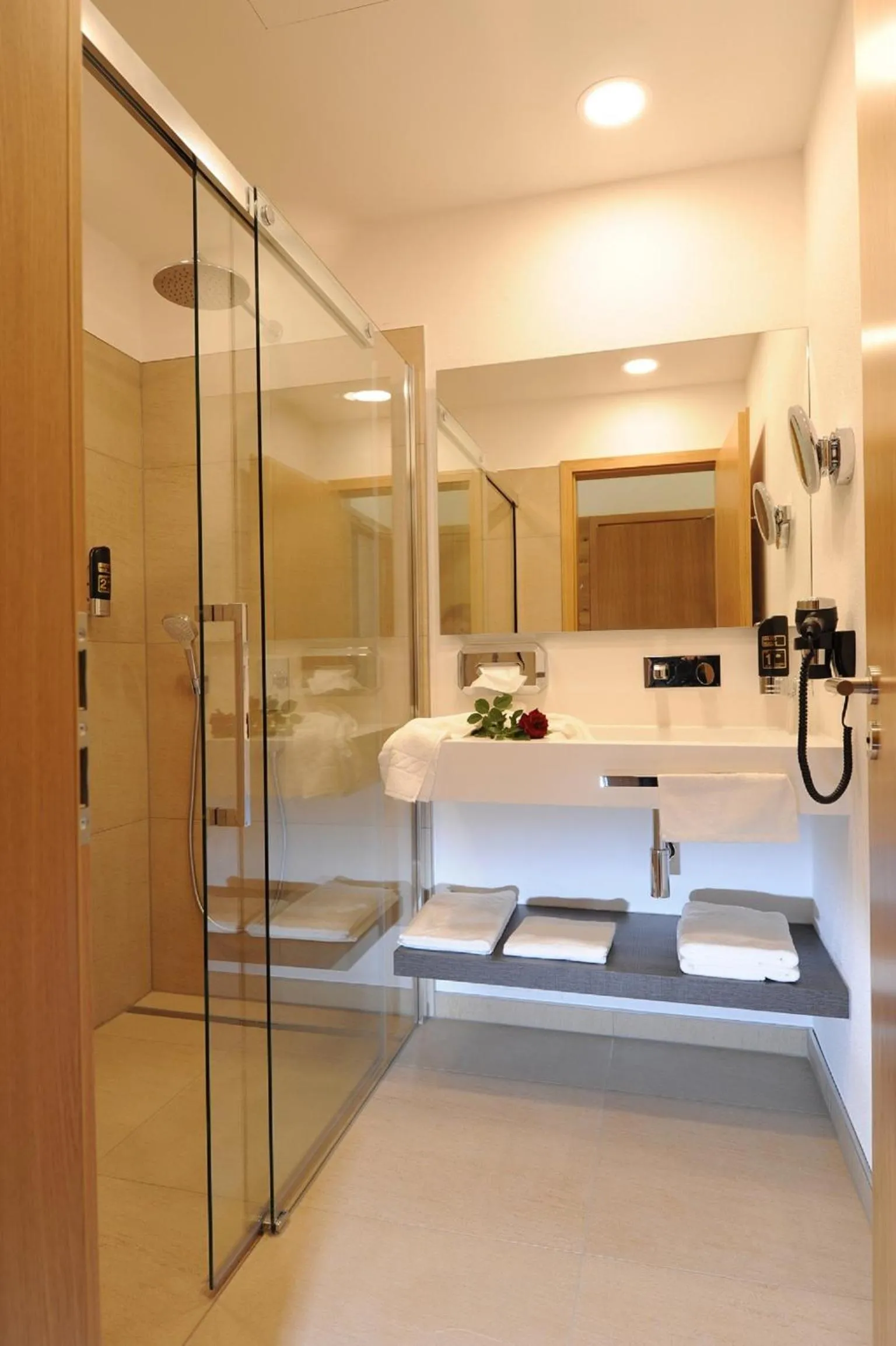 Bathroom in Landgasthof Karolinenhöhe