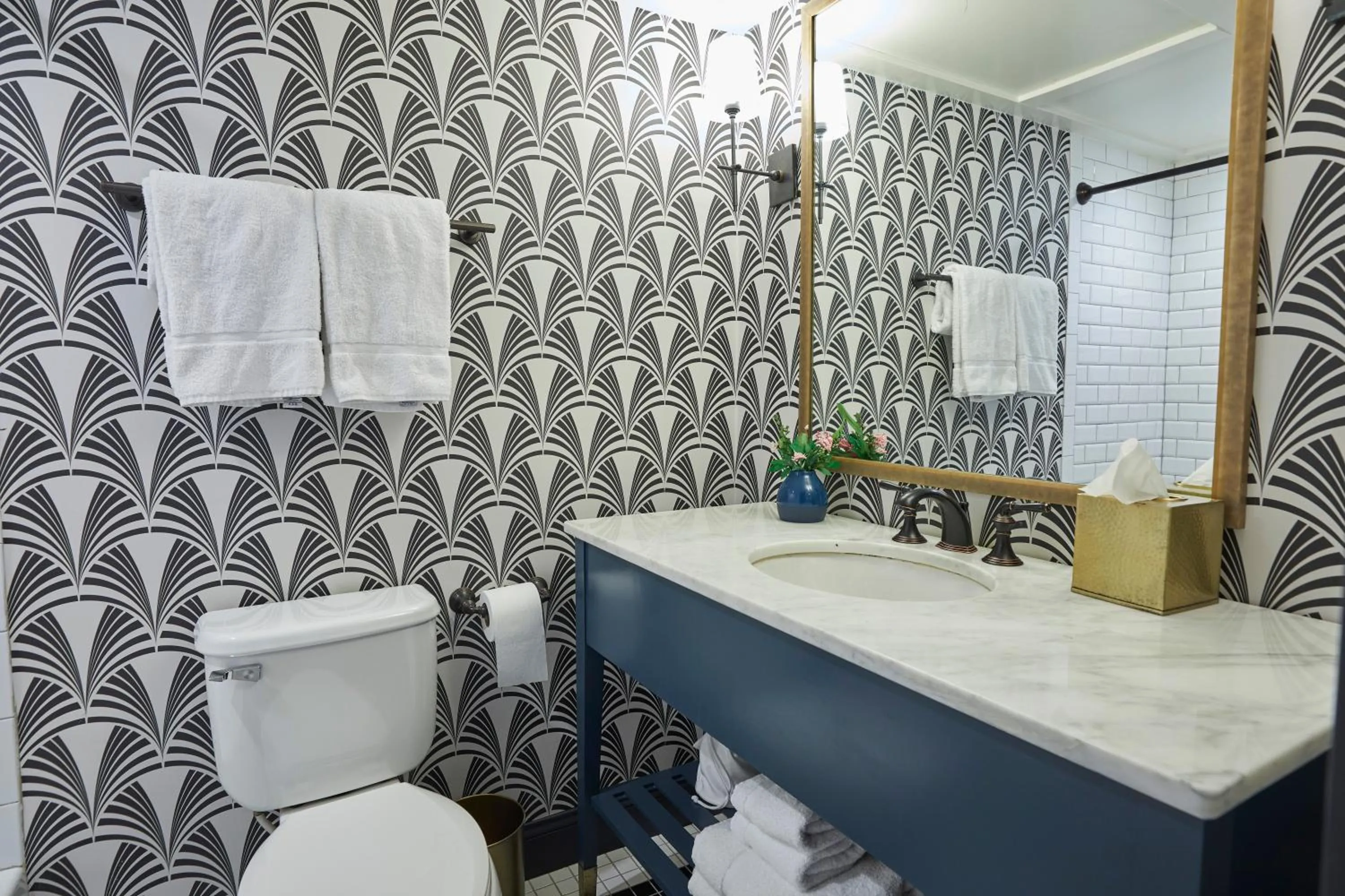 Bathroom in The Oliver Hotel Knoxville, by Oliver