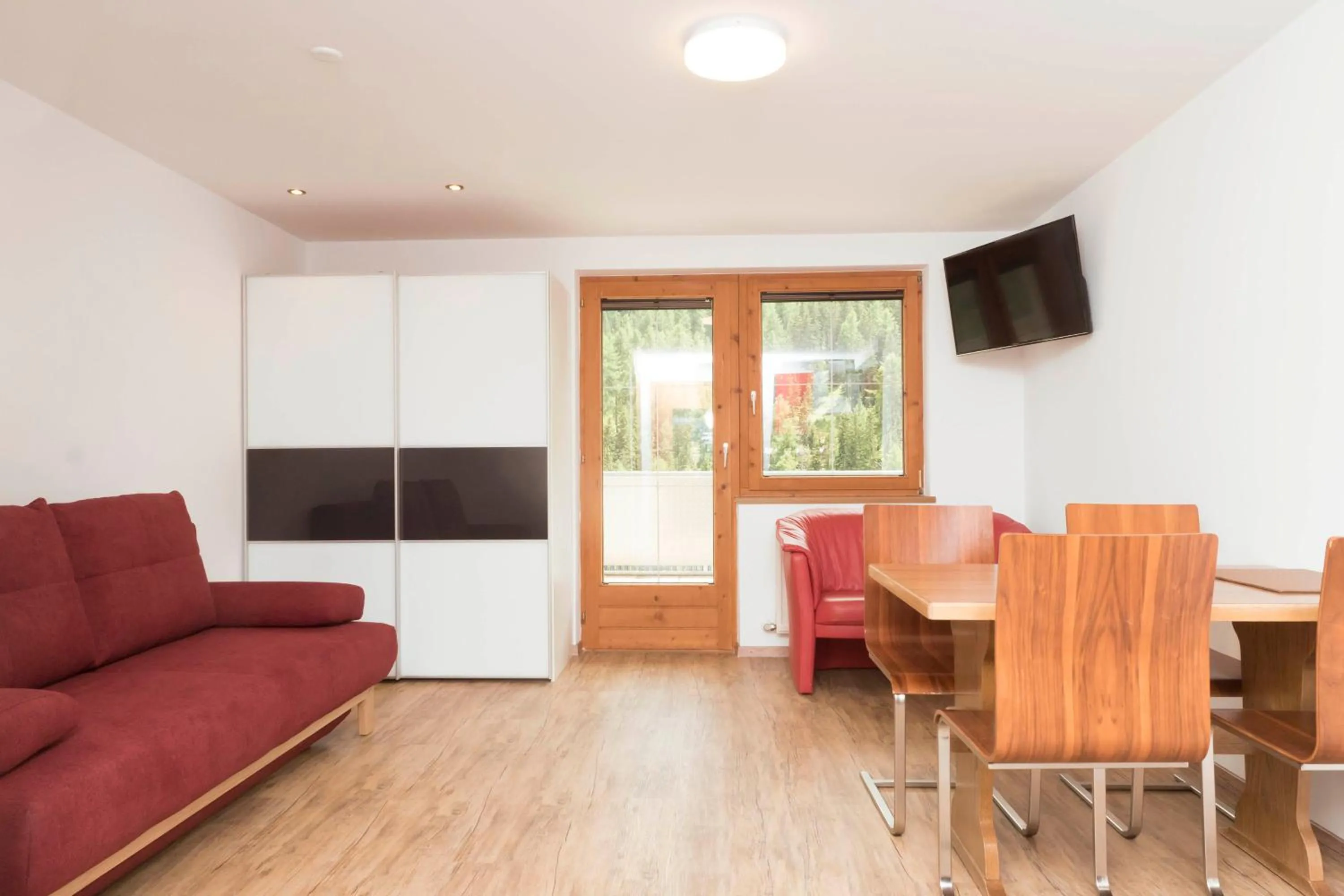 Living room in Chasa Sulai Appartements