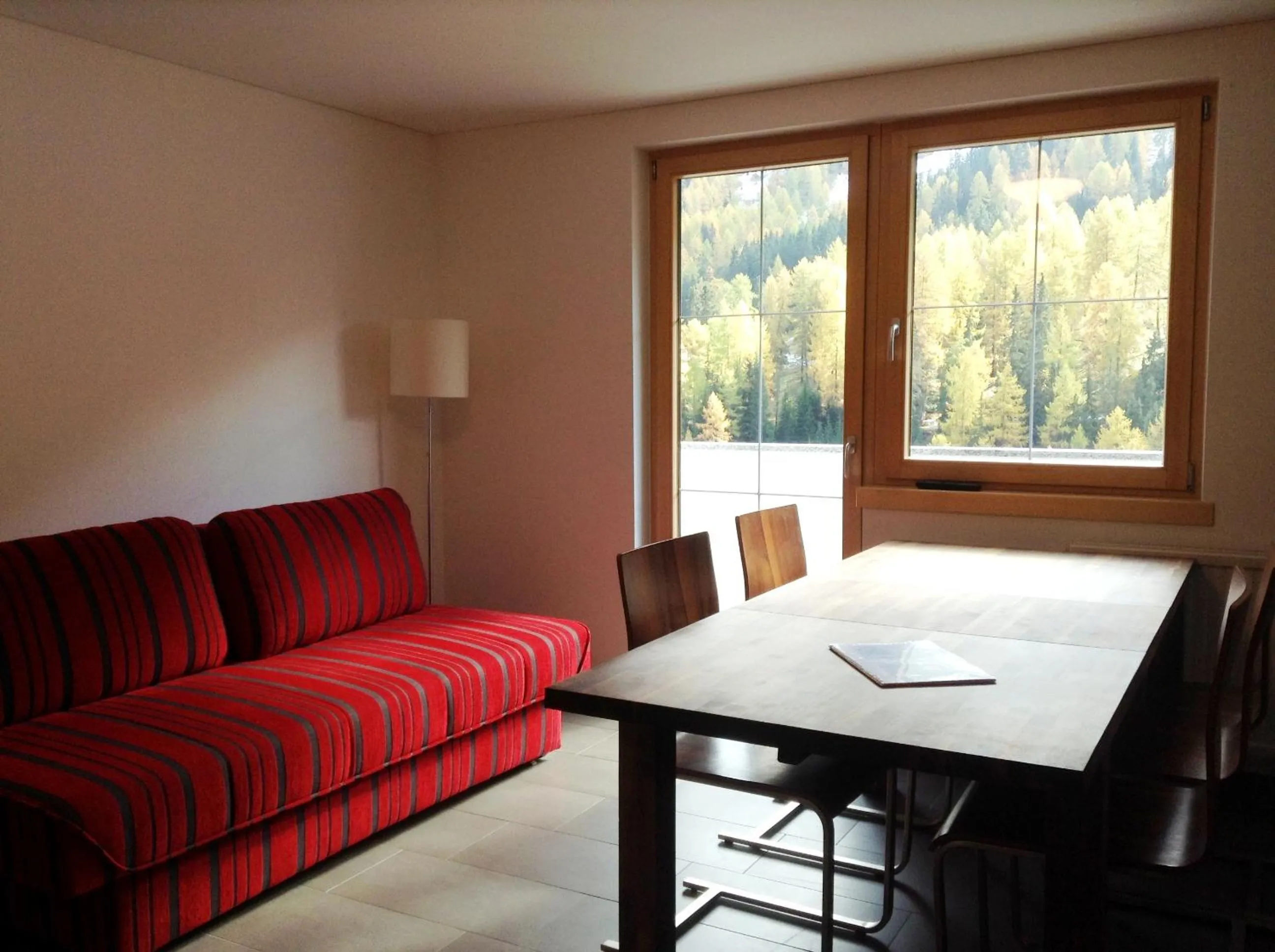Dining area in Chasa Sulai Appartements