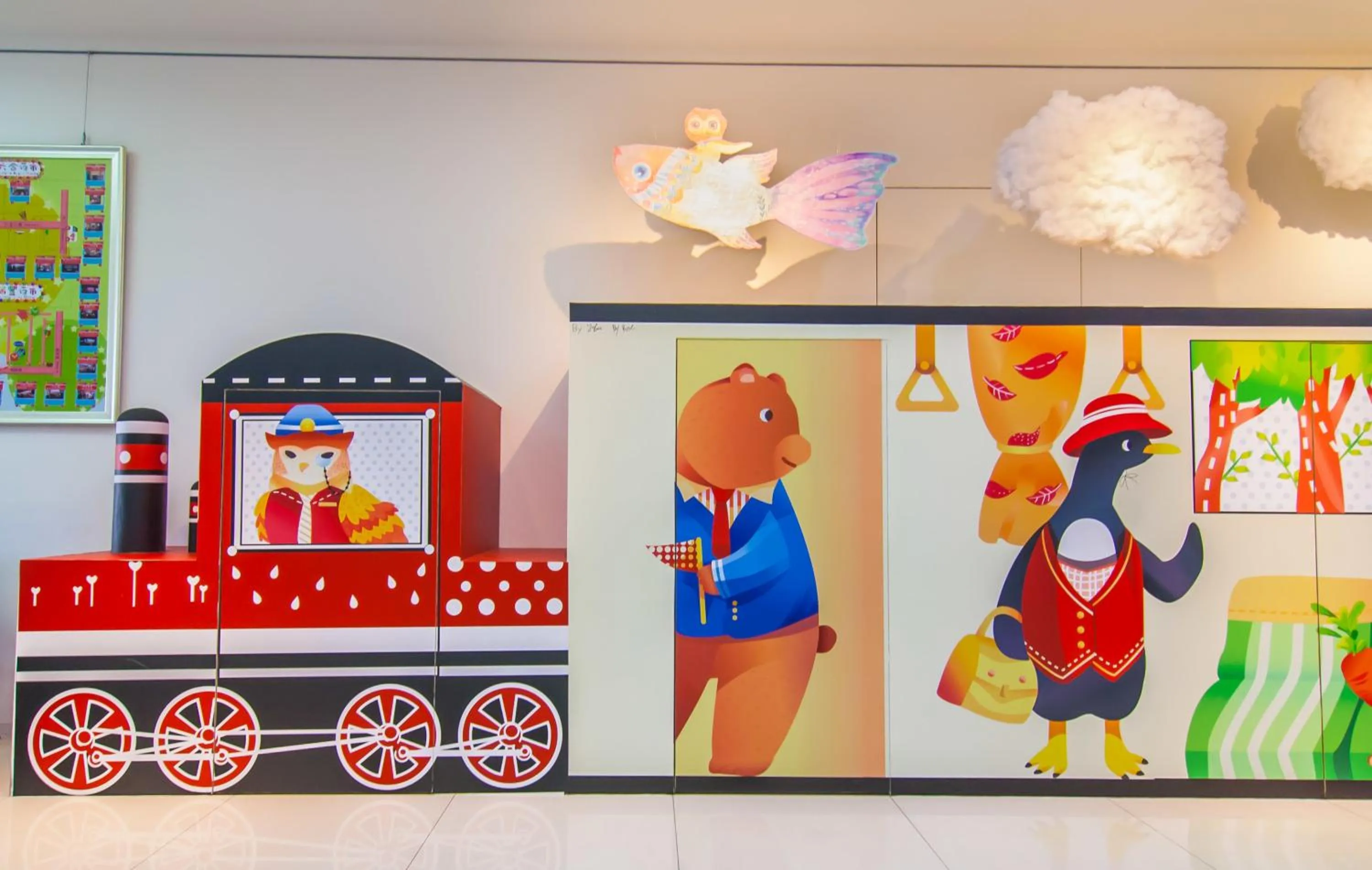 Decorative detail in Legend Hotel Kaohsiung Liuhe