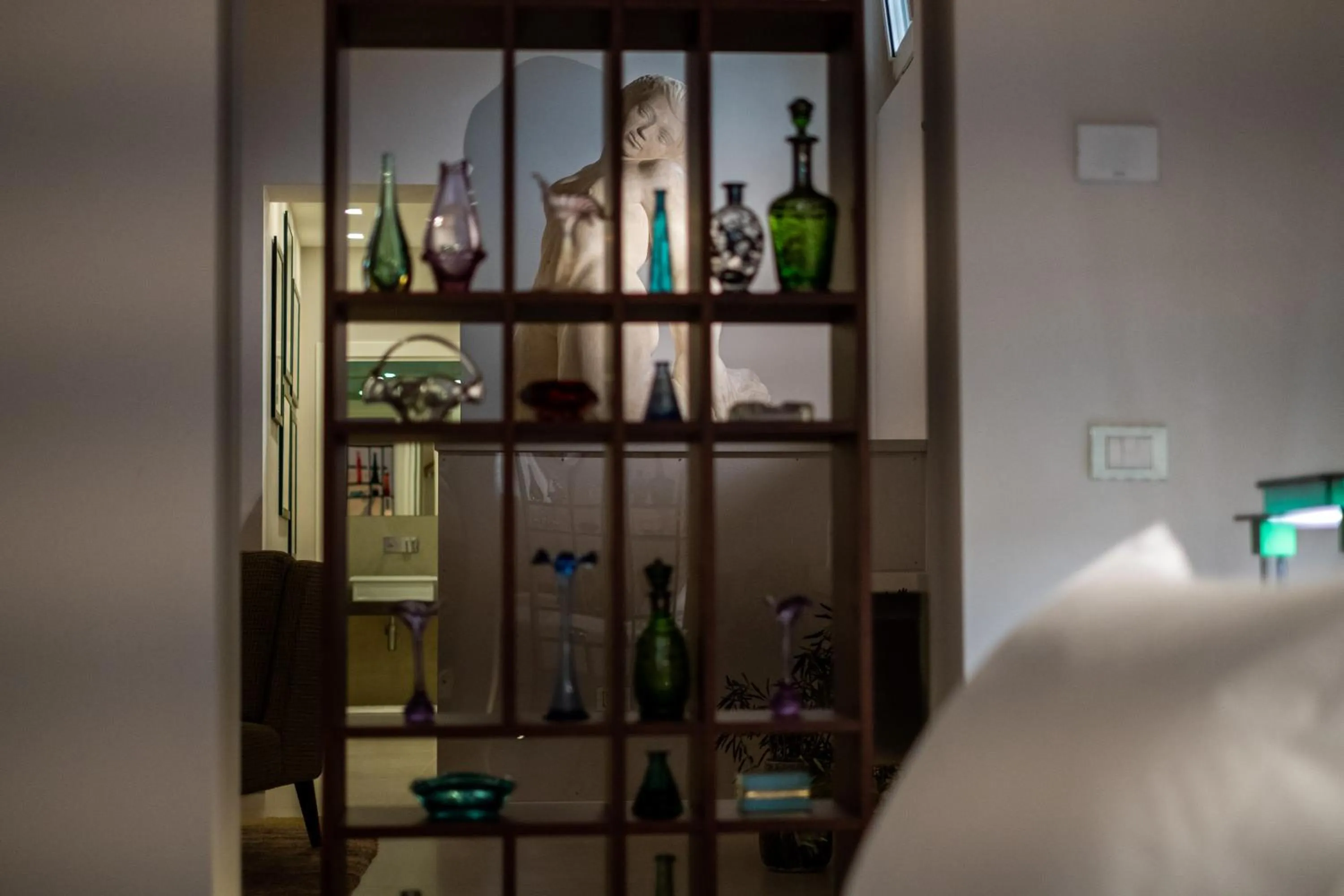 Decorative detail in La Fiermontina Palazzo Bozzi Corso Hotel