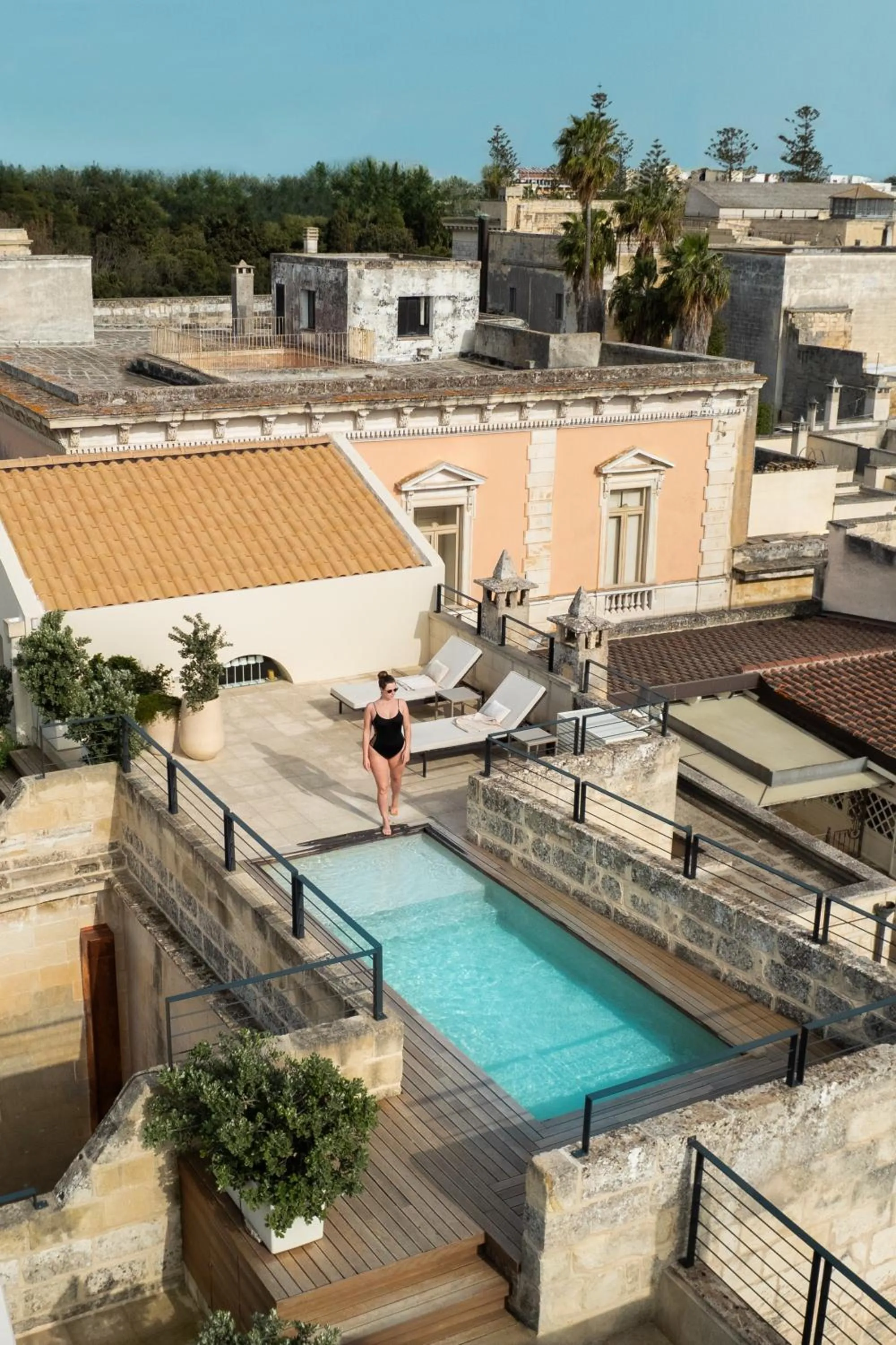 Balcony/Terrace in La Fiermontina Palazzo Bozzi Corso Hotel