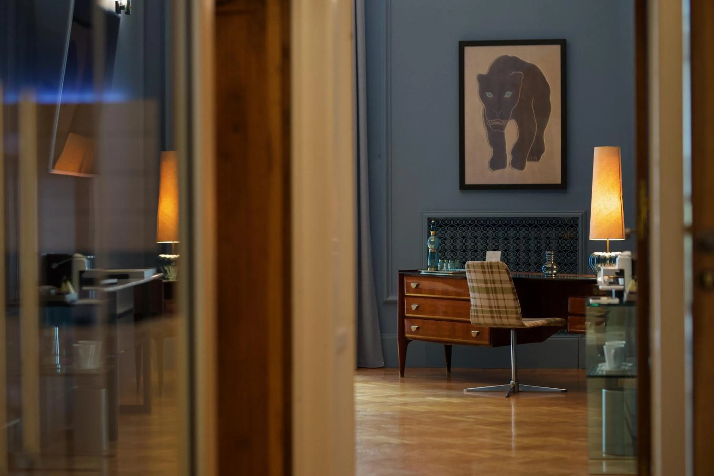 Seating area in La Fiermontina Palazzo Bozzi Corso Hotel