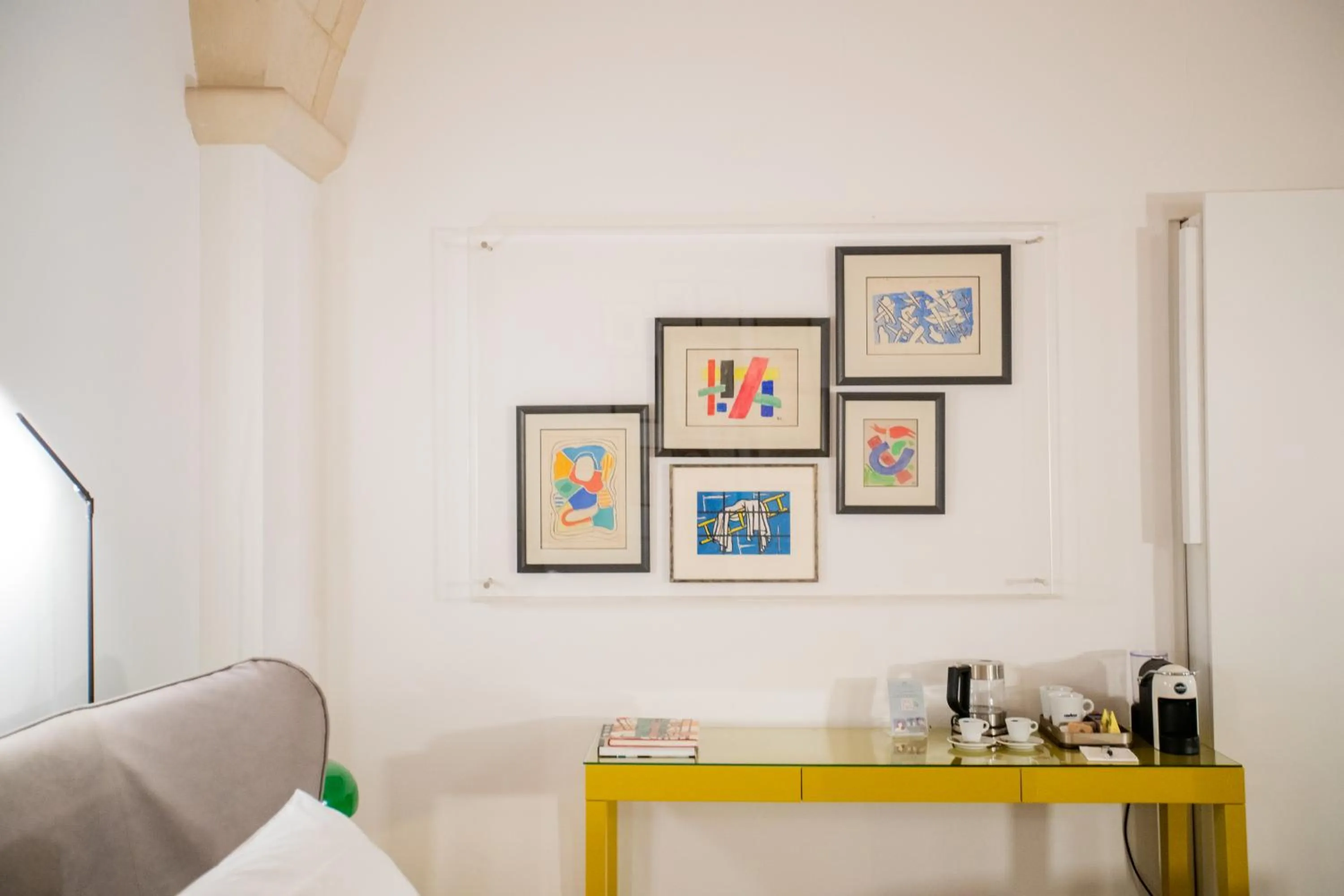 Decorative detail in La Fiermontina Palazzo Bozzi Corso Hotel