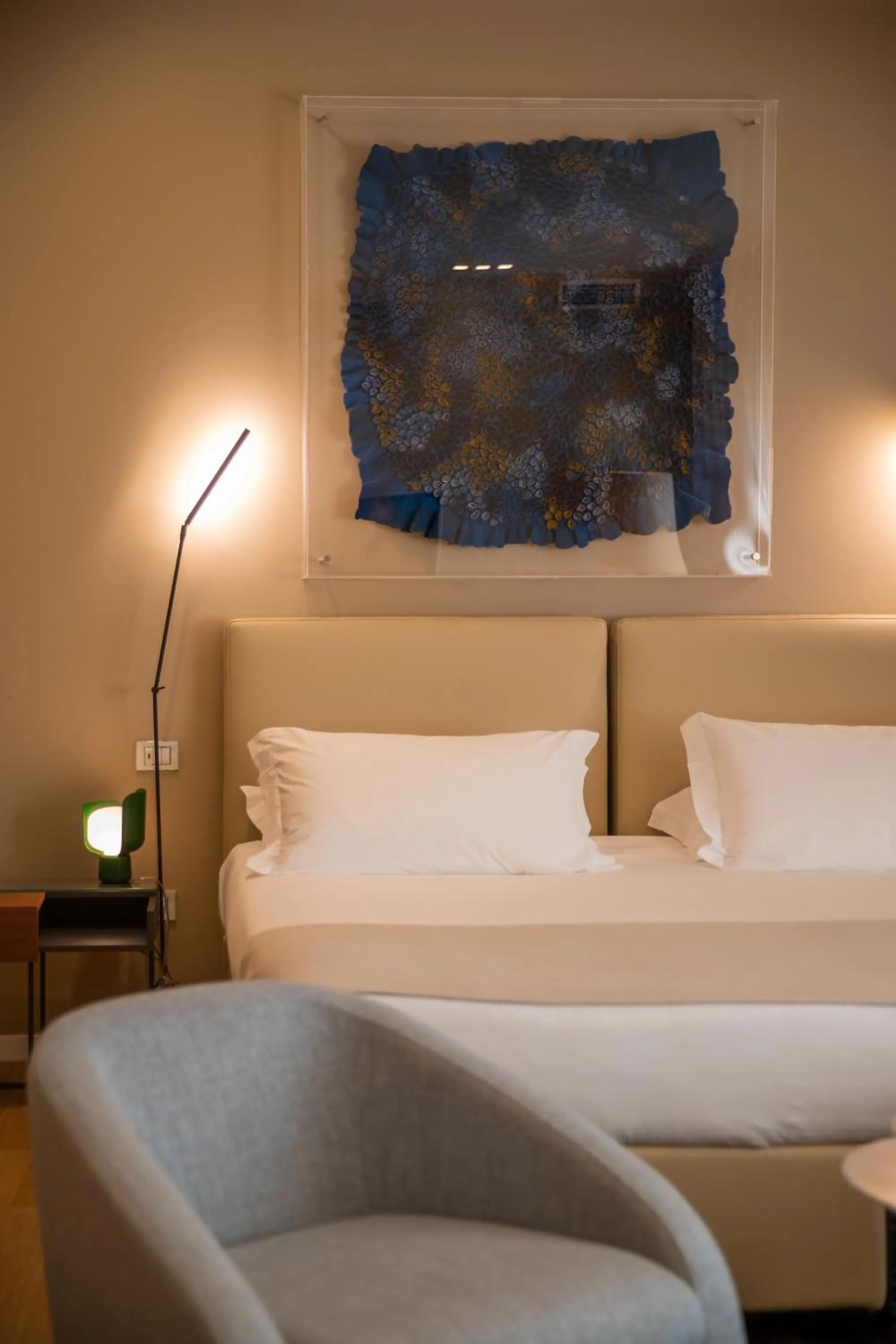 Bed in La Fiermontina Palazzo Bozzi Corso Hotel