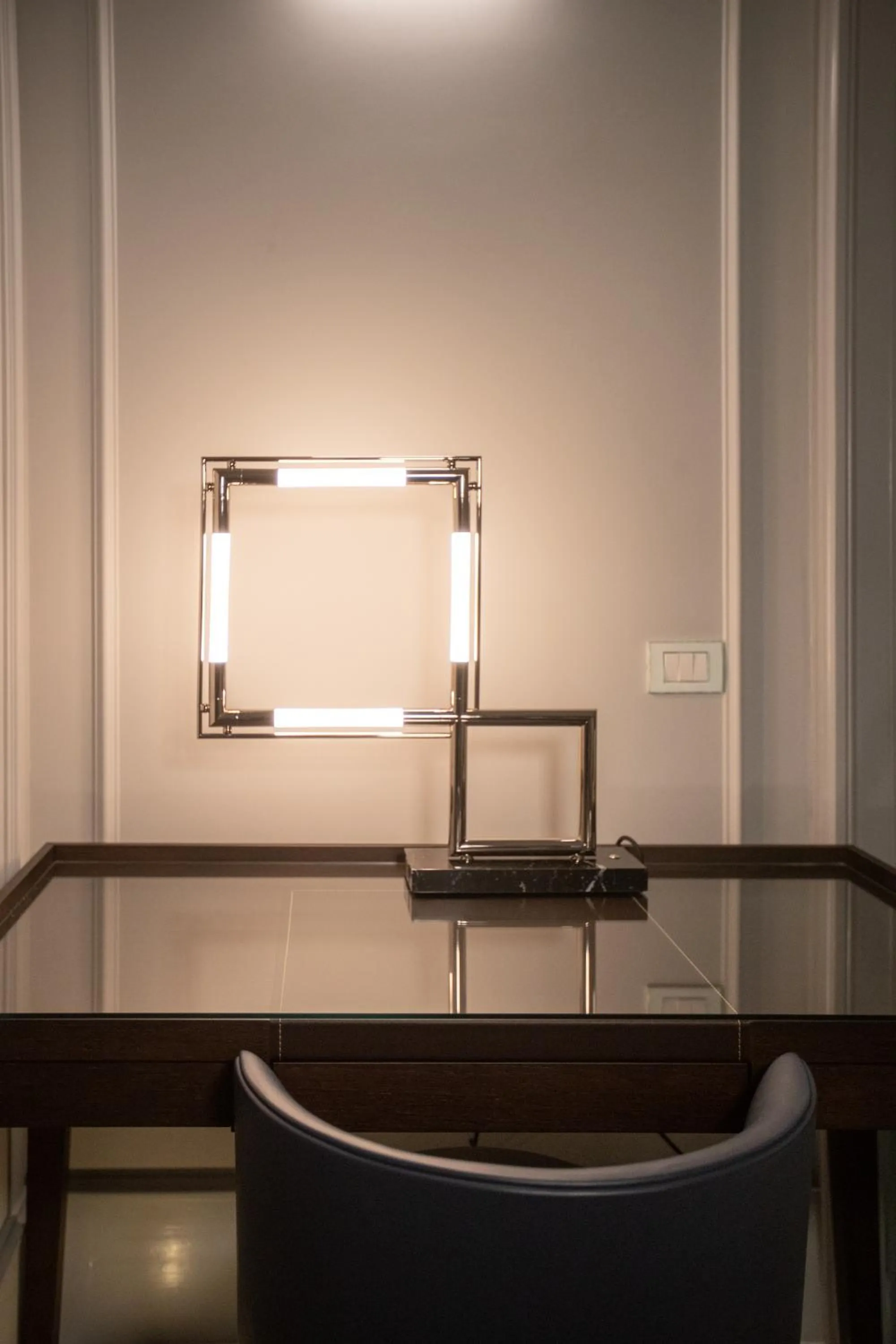 Decorative detail in La Fiermontina Palazzo Bozzi Corso Hotel