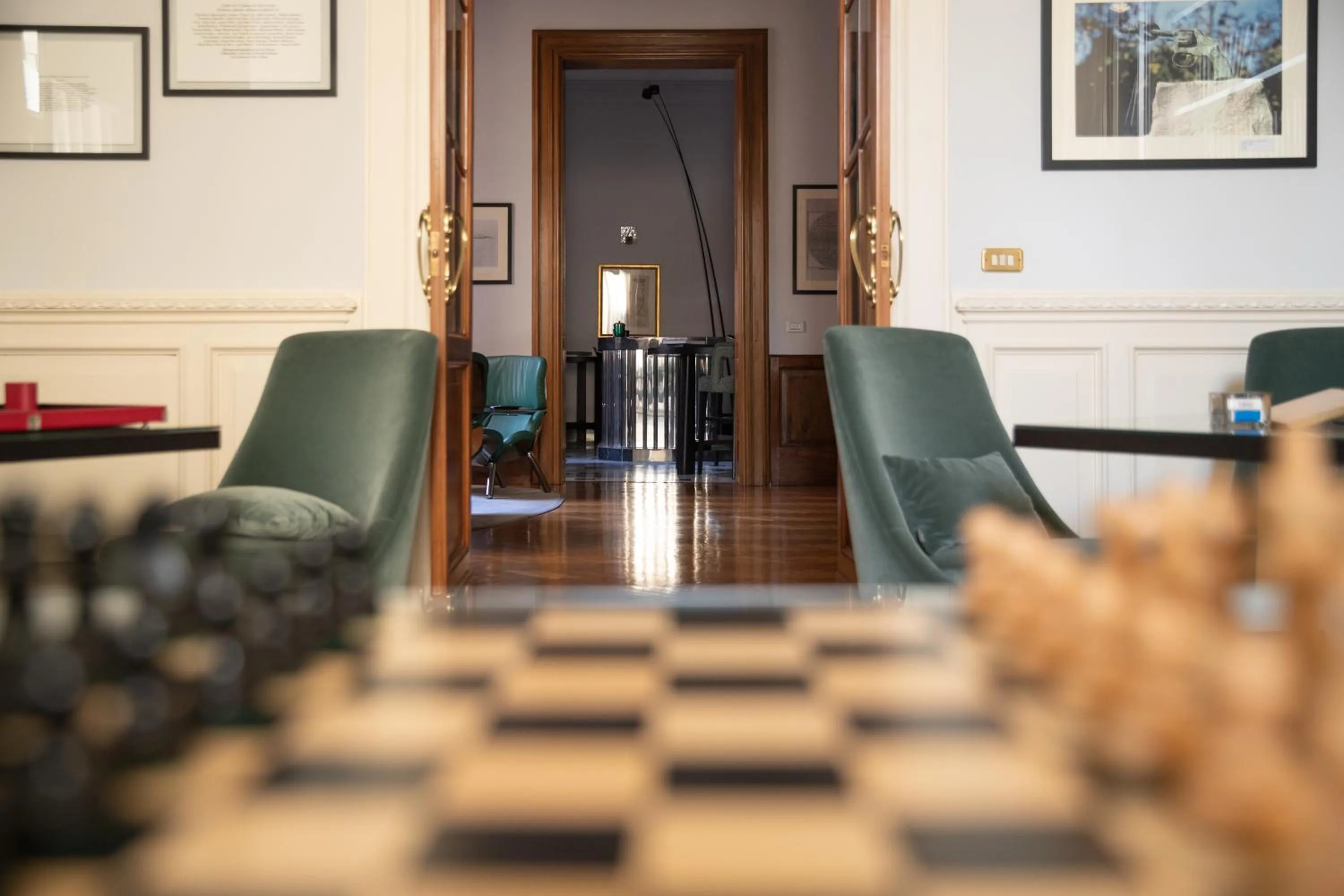 Game Room in La Fiermontina Palazzo Bozzi Corso Hotel