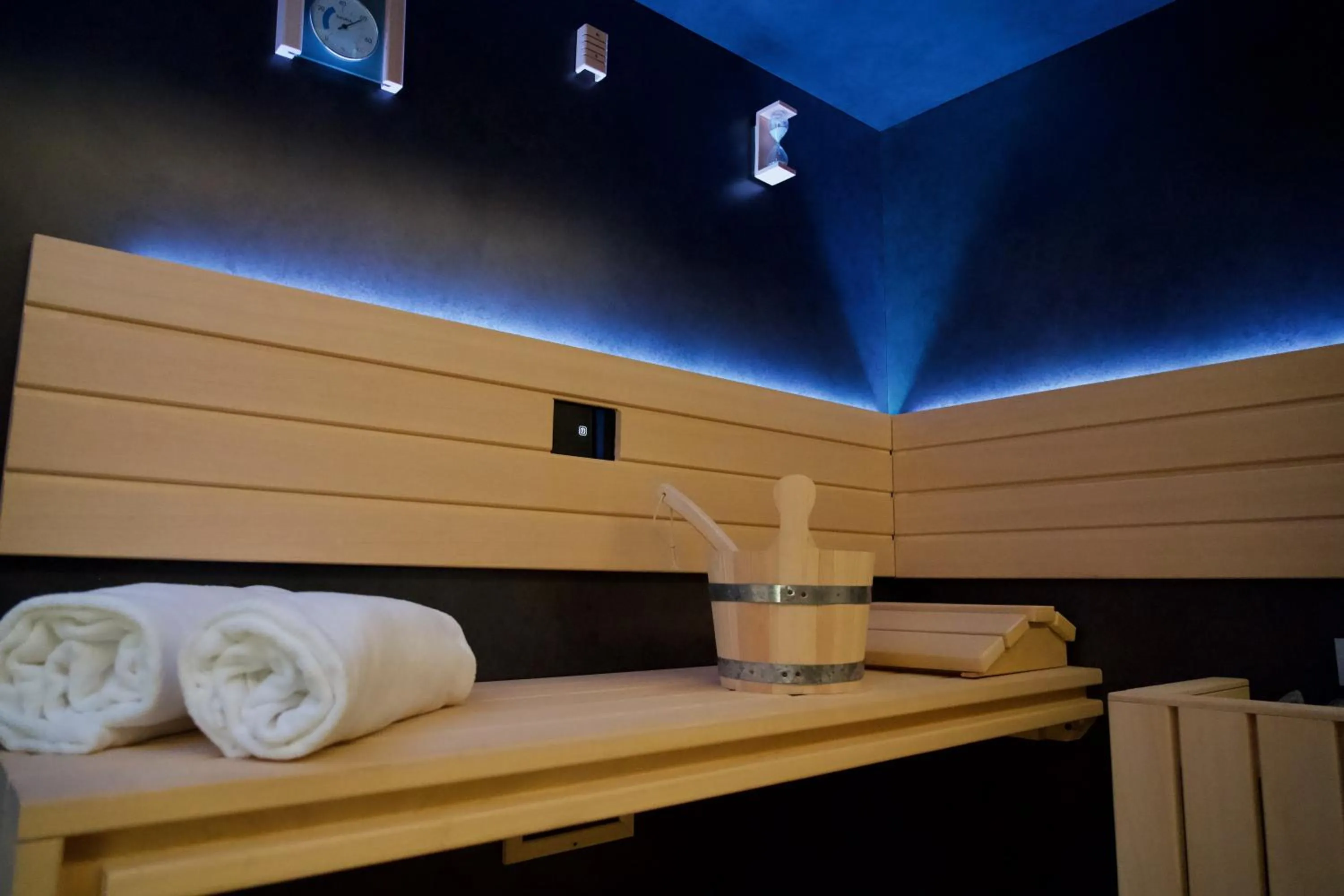 Sauna in La Fiermontina Palazzo Bozzi Corso Hotel