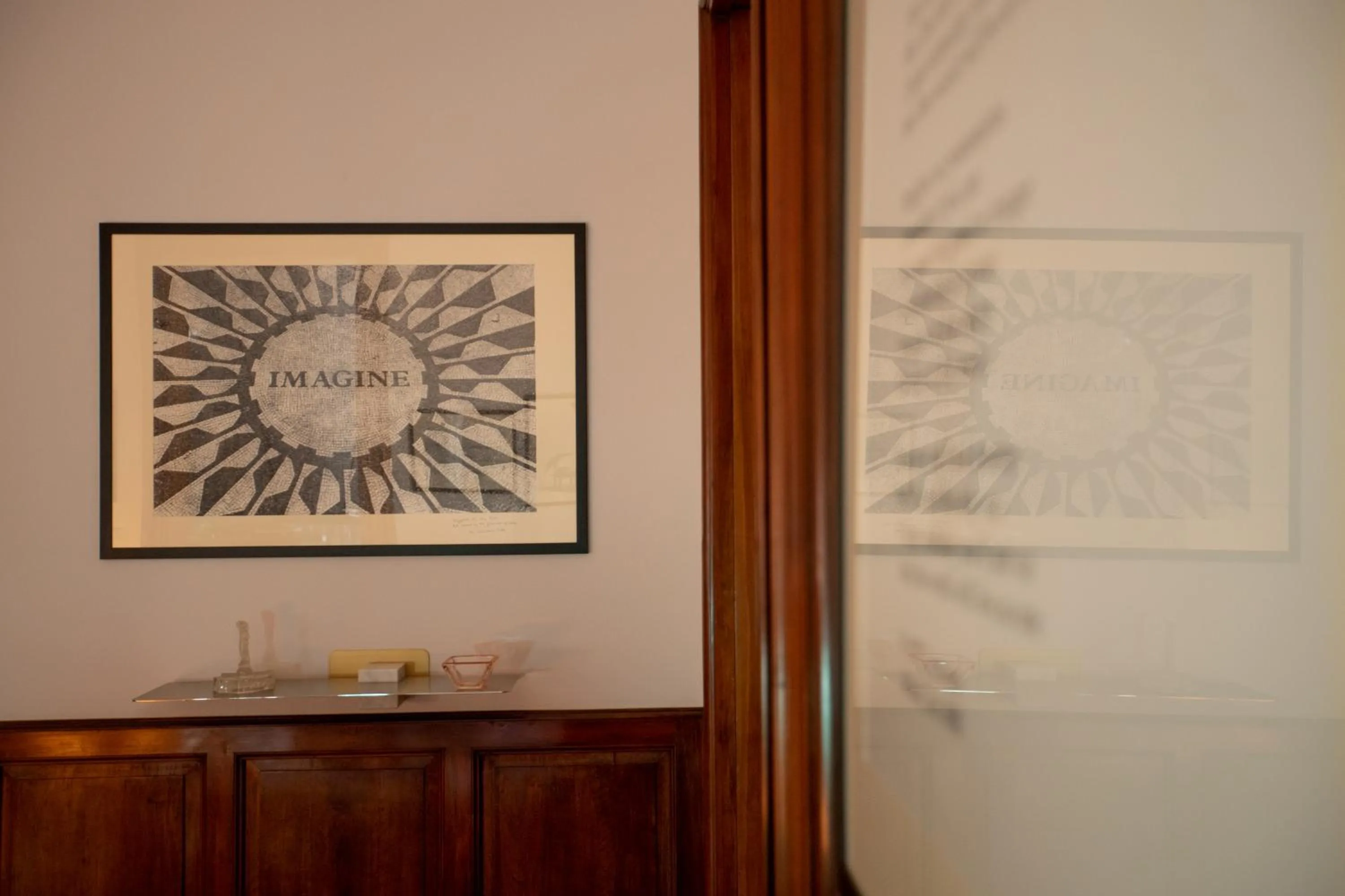 Decorative detail in La Fiermontina Palazzo Bozzi Corso Hotel