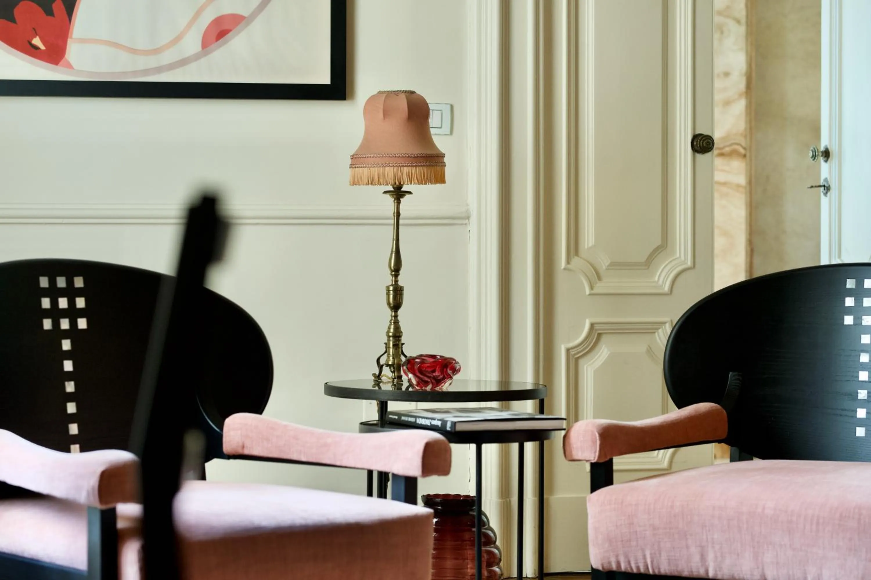 Seating area in La Fiermontina Palazzo Bozzi Corso Hotel