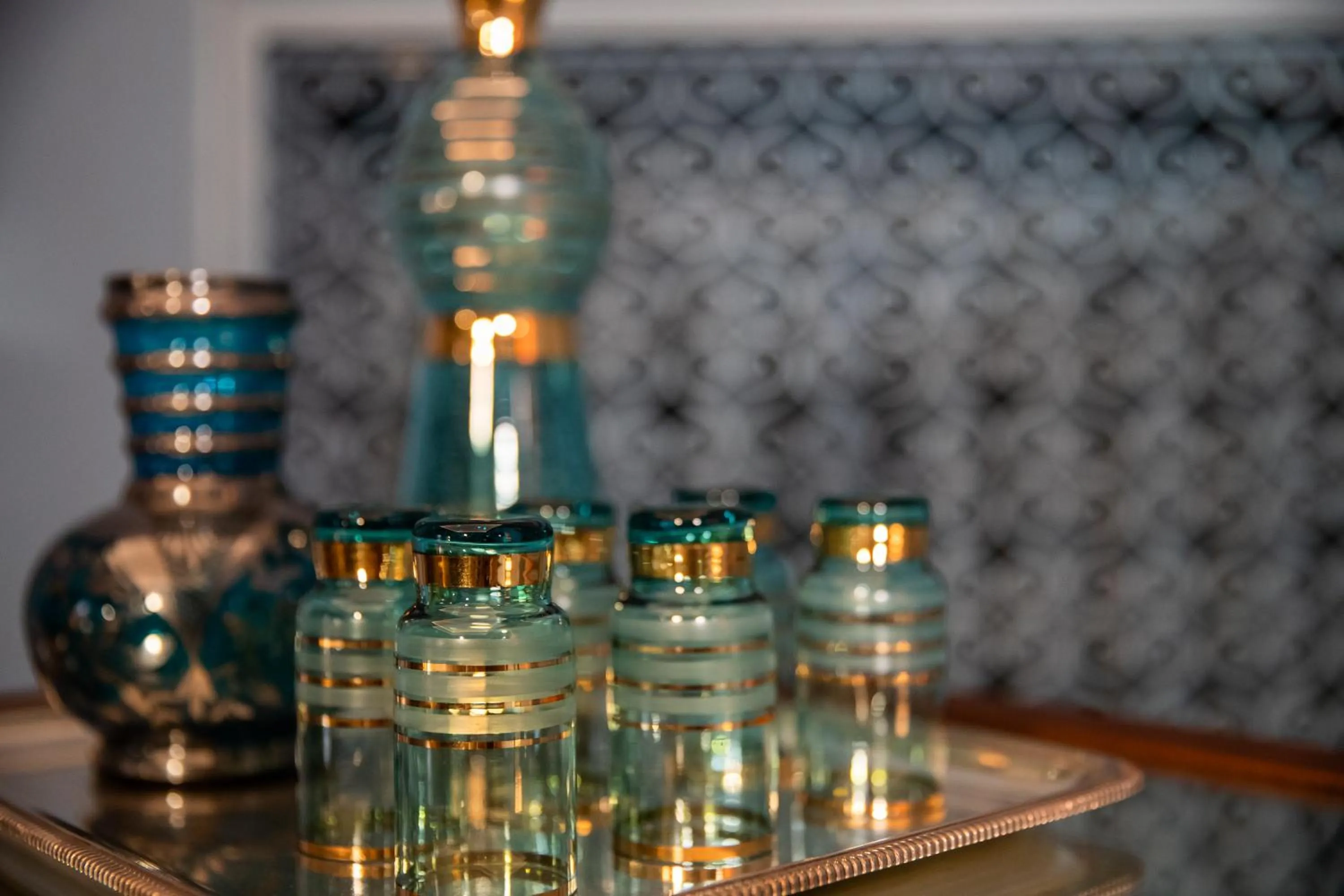 Decorative detail in La Fiermontina Palazzo Bozzi Corso Hotel