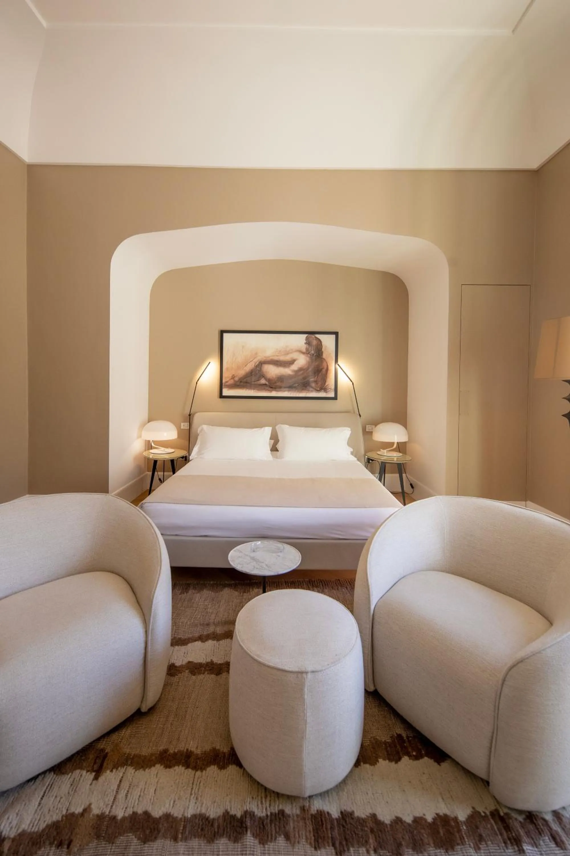 Bed in La Fiermontina Palazzo Bozzi Corso Hotel