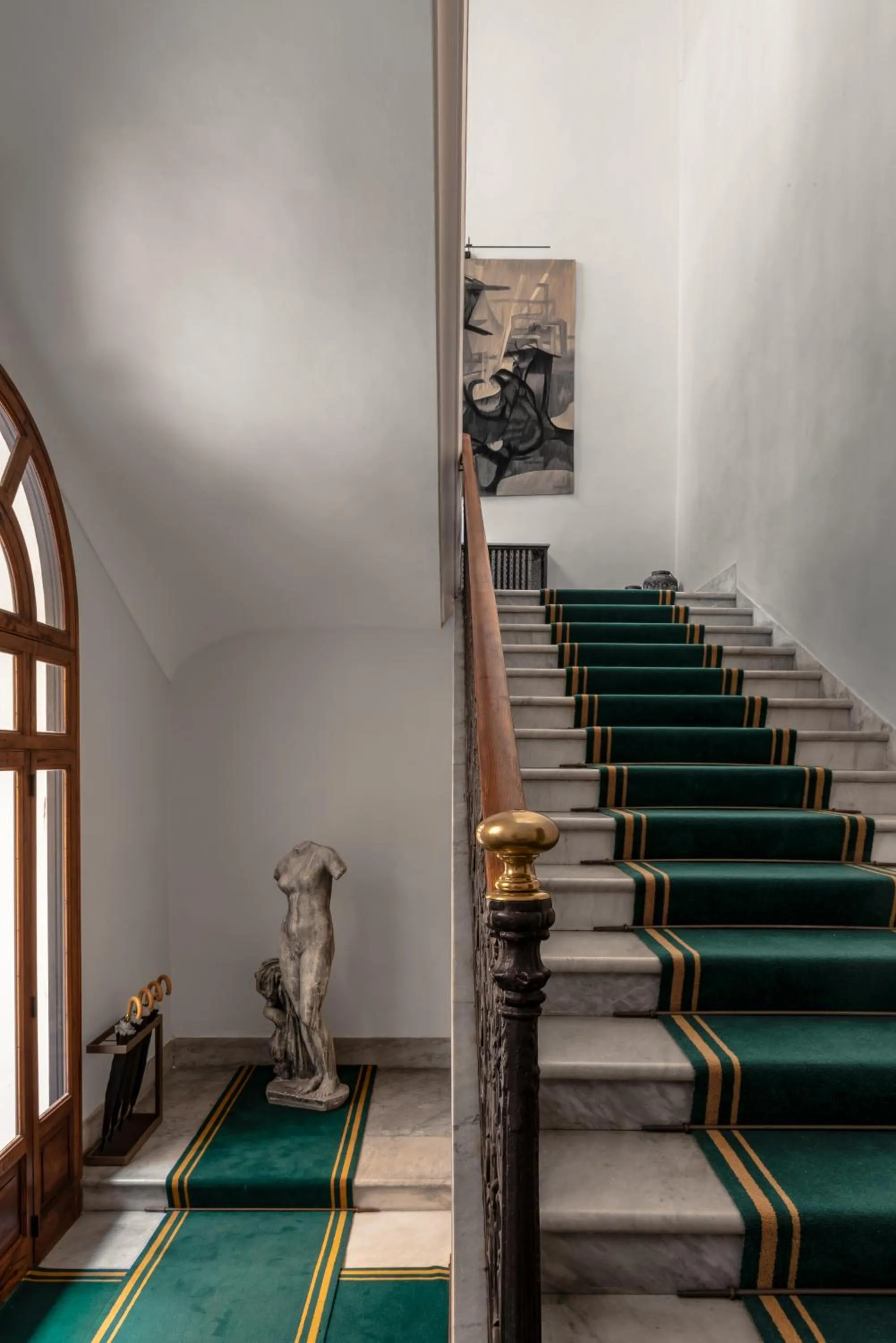 Decorative detail in La Fiermontina Palazzo Bozzi Corso Hotel