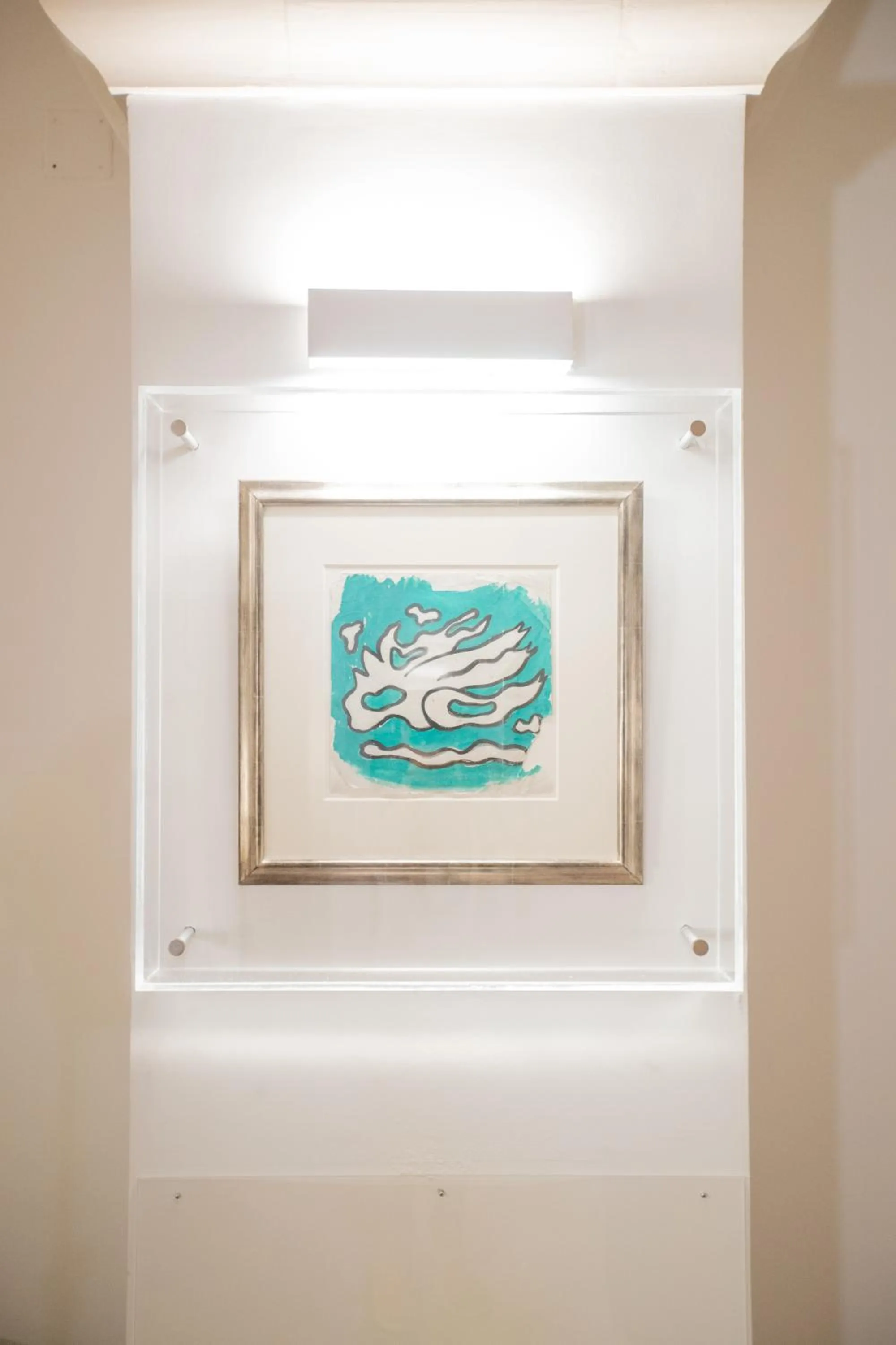 Decorative detail in La Fiermontina Palazzo Bozzi Corso Hotel