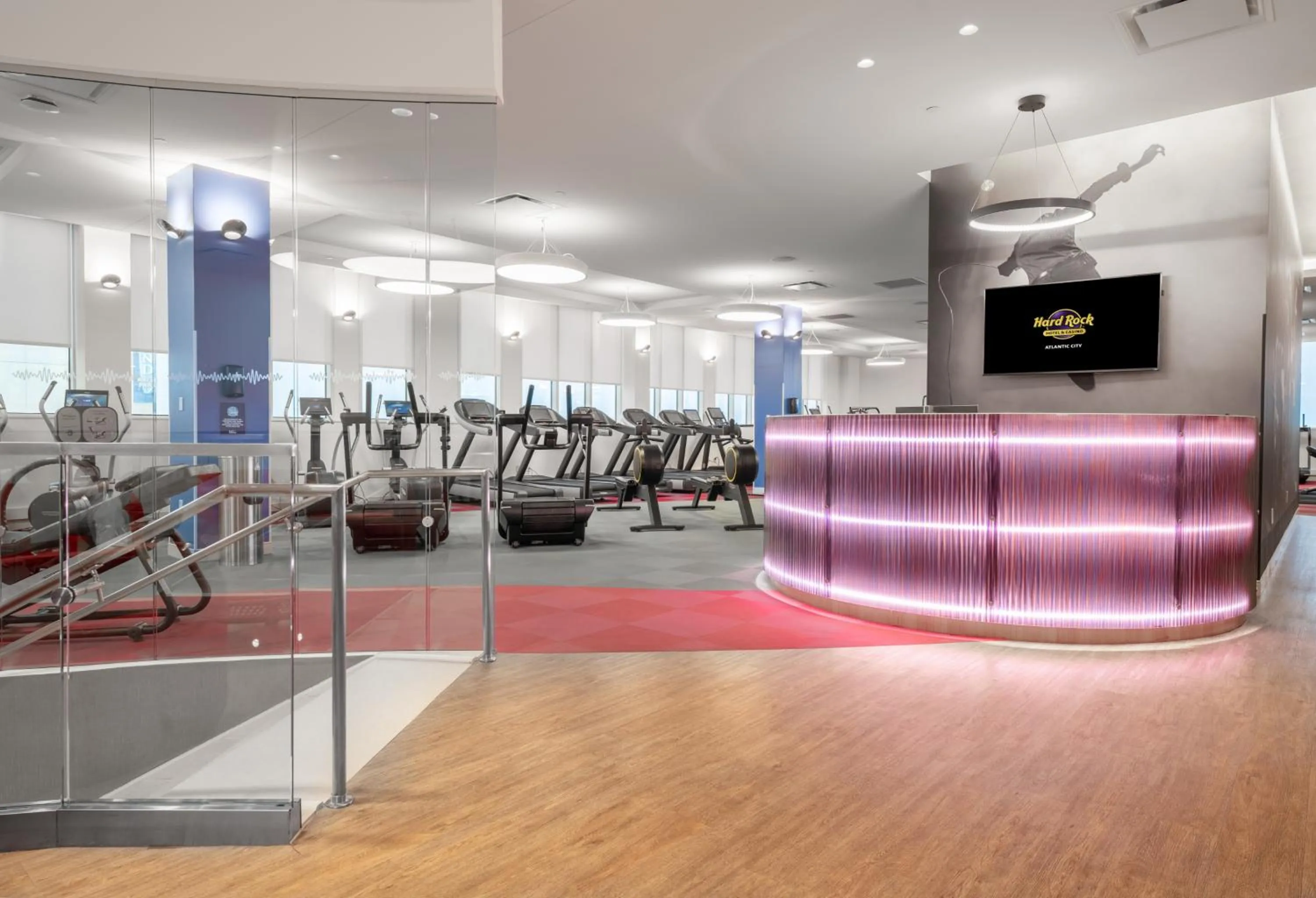 Fitness centre/facilities in Hard Rock Hotel & Casino Atlantic City