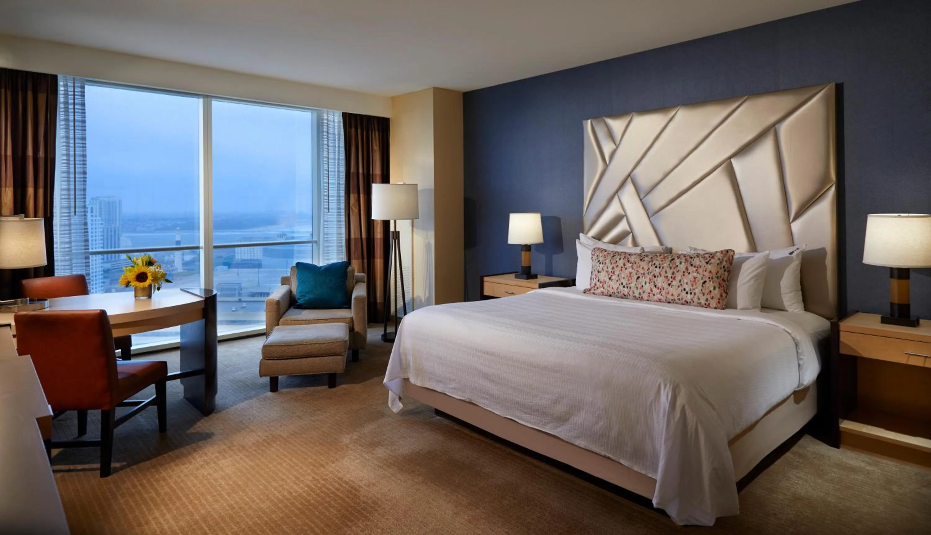 Bedroom, Bed in Hard Rock Hotel & Casino Atlantic City