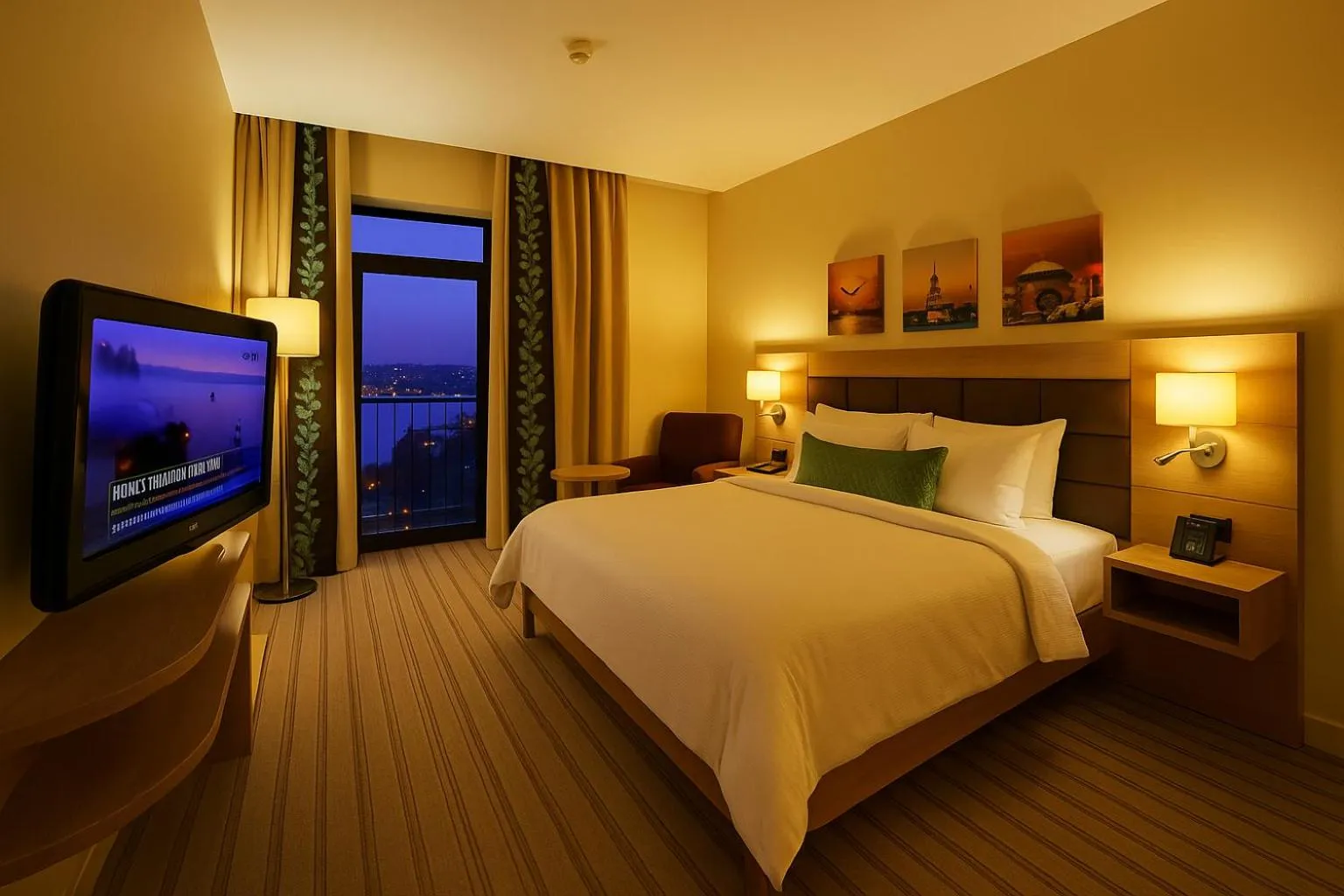 Bed in Dosso Dossi Hotels & SPA Golden Horn