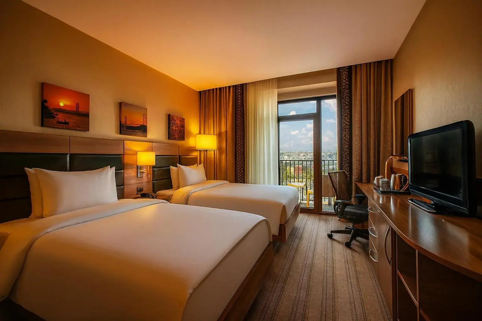 Bed in Dosso Dossi Hotels & SPA Golden Horn Bed in Dosso Dossi Hotels & SPA Golden Horn