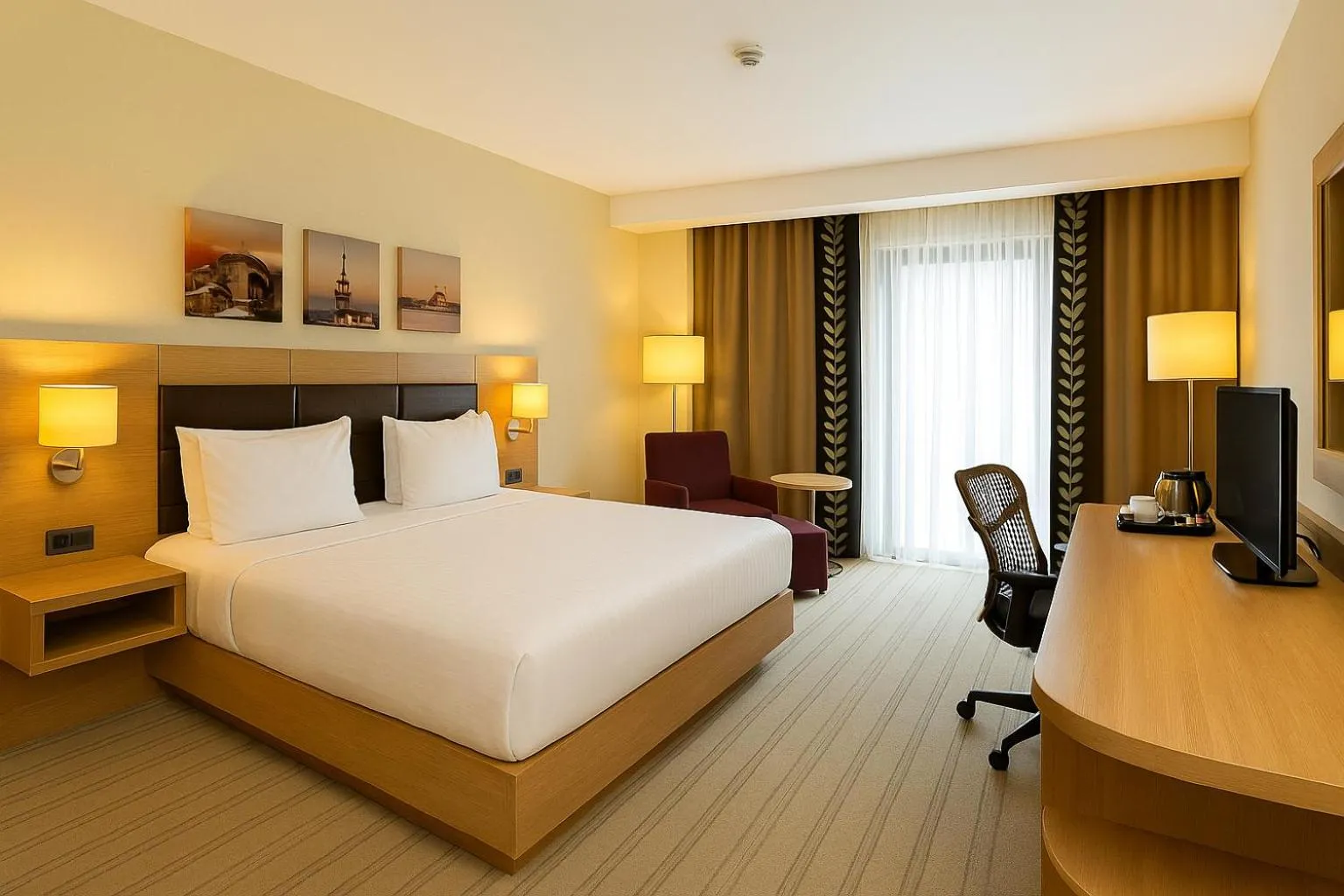 Bed in Dosso Dossi Hotels & SPA Golden Horn