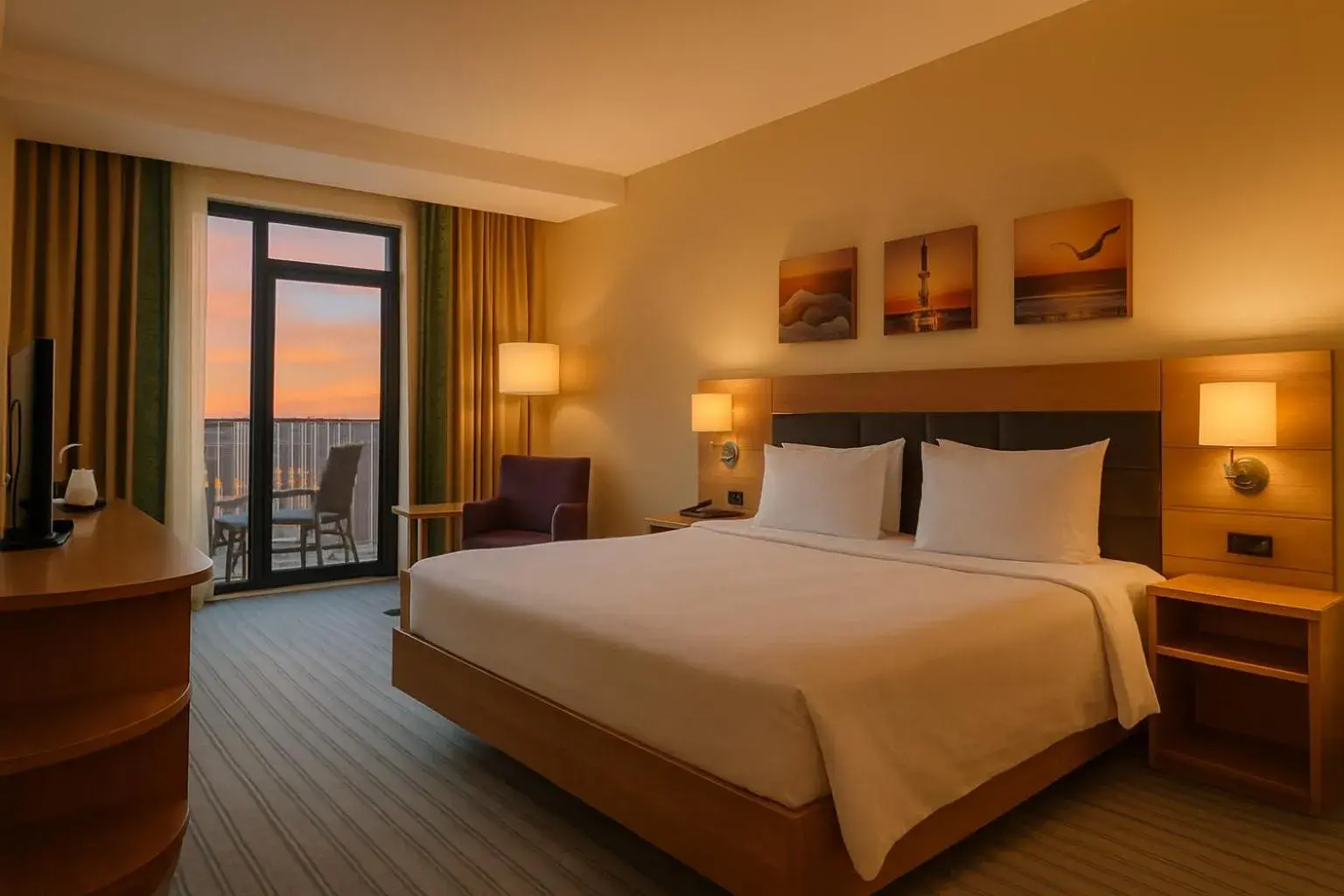 Bed in Dosso Dossi Hotels & SPA Golden Horn Bed in Dosso Dossi Hotels & SPA Golden Horn