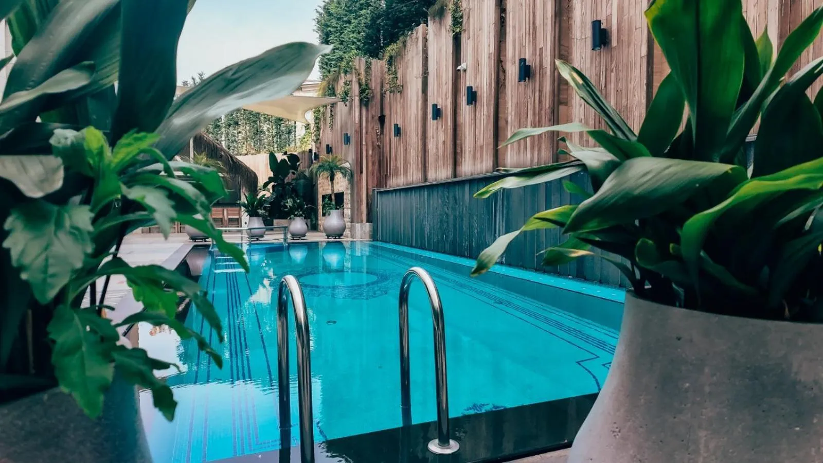 Pool view in Dosso Dossi Hotels & SPA Golden Horn