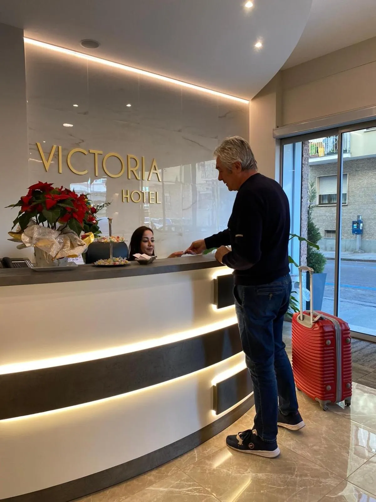Staff in Hotel Victoria