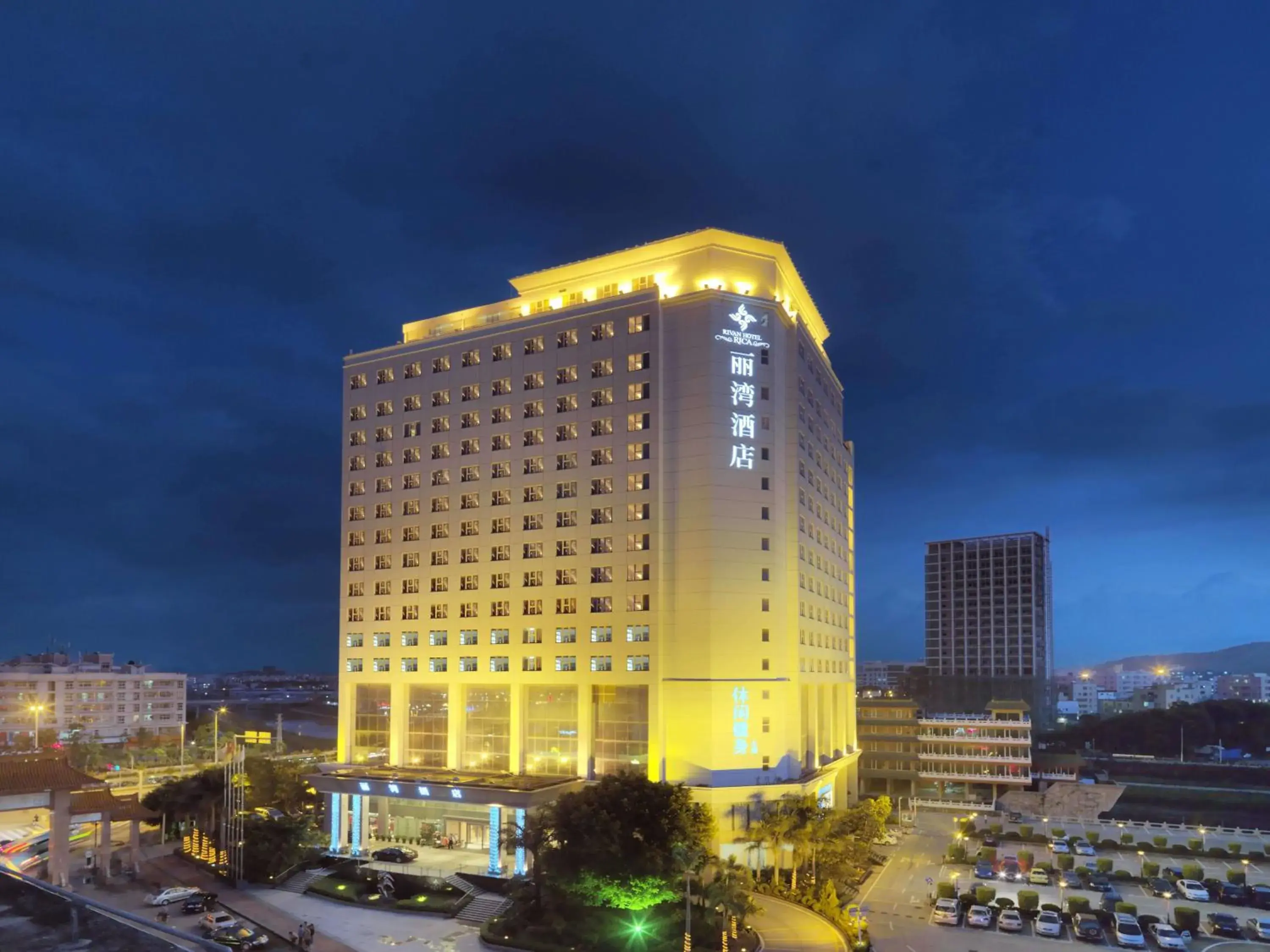 Property building in Shenzhen Longgang Rivan Hotel Property building in Shenzhen Longgang Rivan Hotel