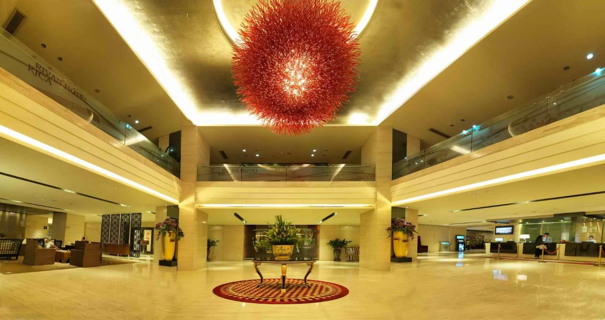 Lobby or reception in Shenzhen Longgang Rivan Hotel
