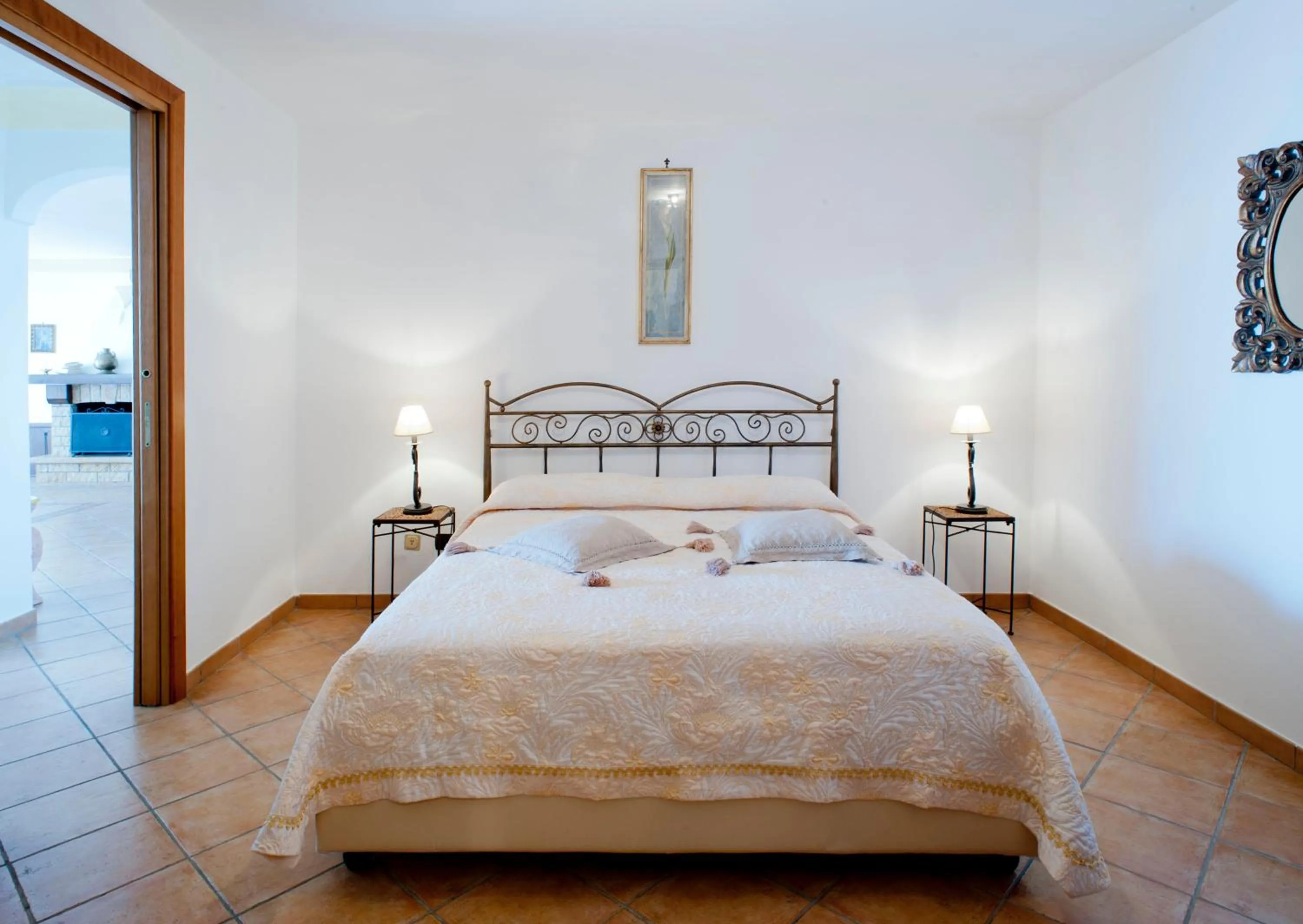 Bedroom in Villa La Roccia - Arienzo